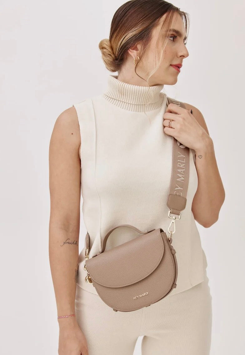 Hey Marly Signature Strap Mocha Taschengurt