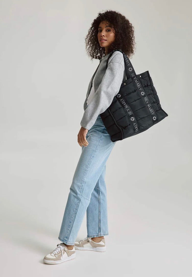 Hey Marly Best Buddy Black Shopper