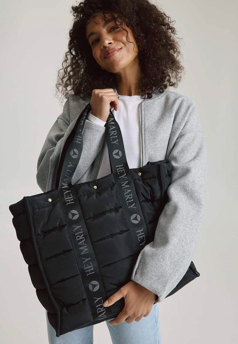 Hey Marly Best Buddy Black Shopper