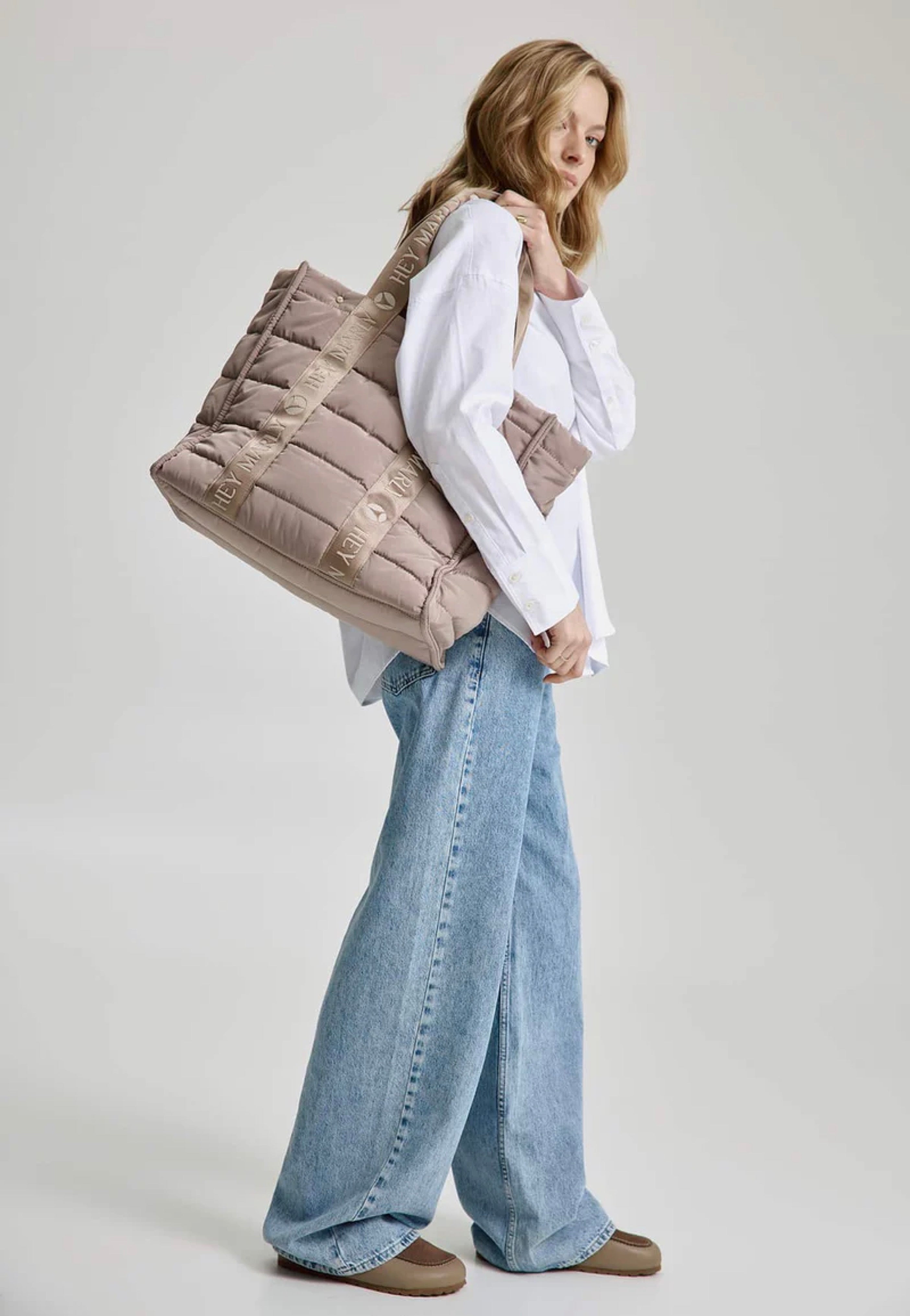 Hey Marly Best Buddy Mocha Shopper