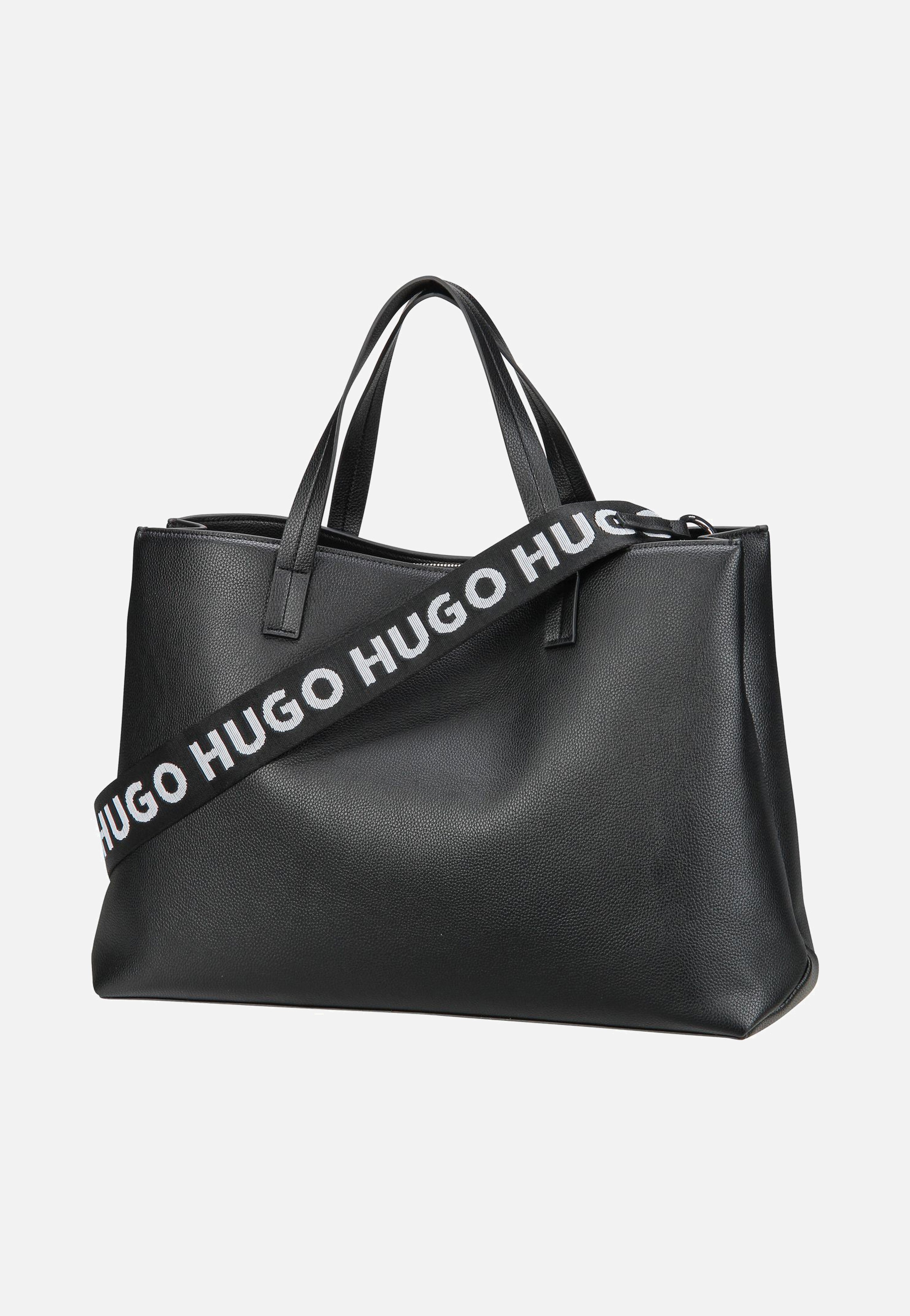 HUGO Bel Tote W.L. 50490150 Black Tote Bag
