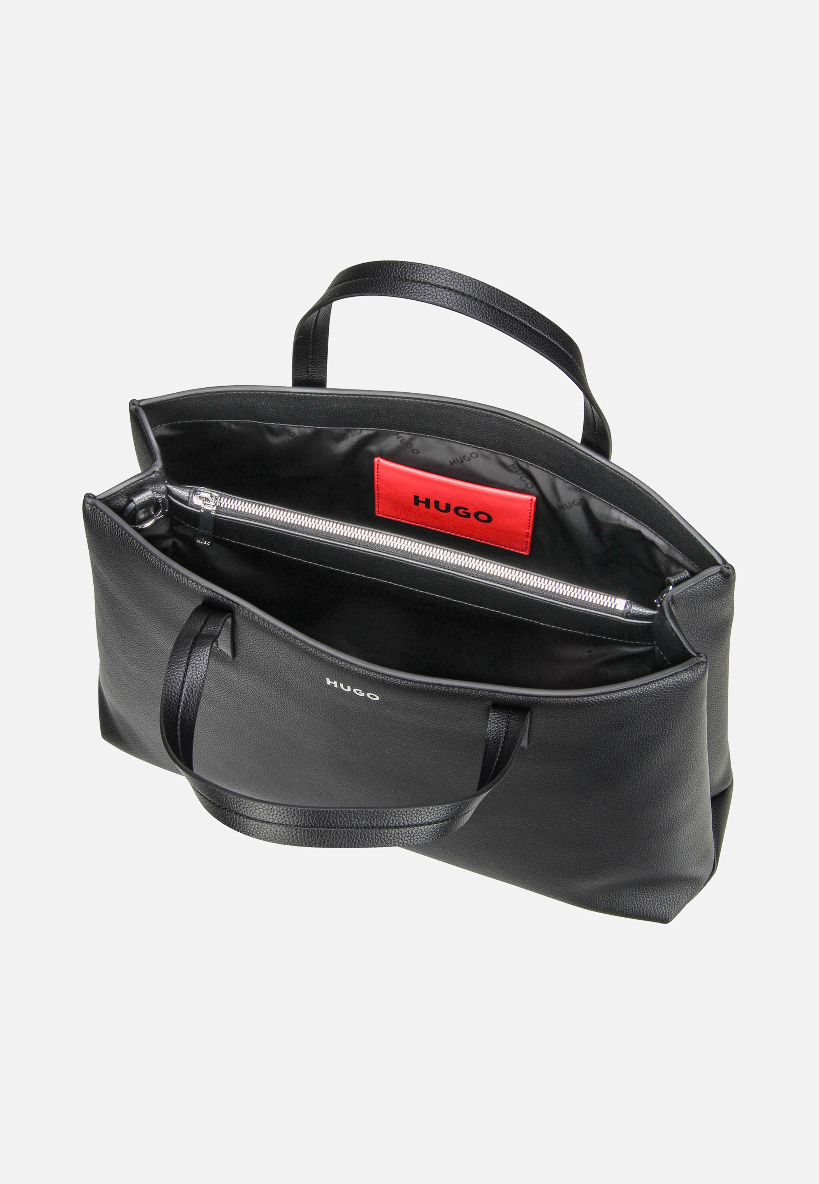 HUGO Bel Tote W.L. 50490150 Black Tote Bag