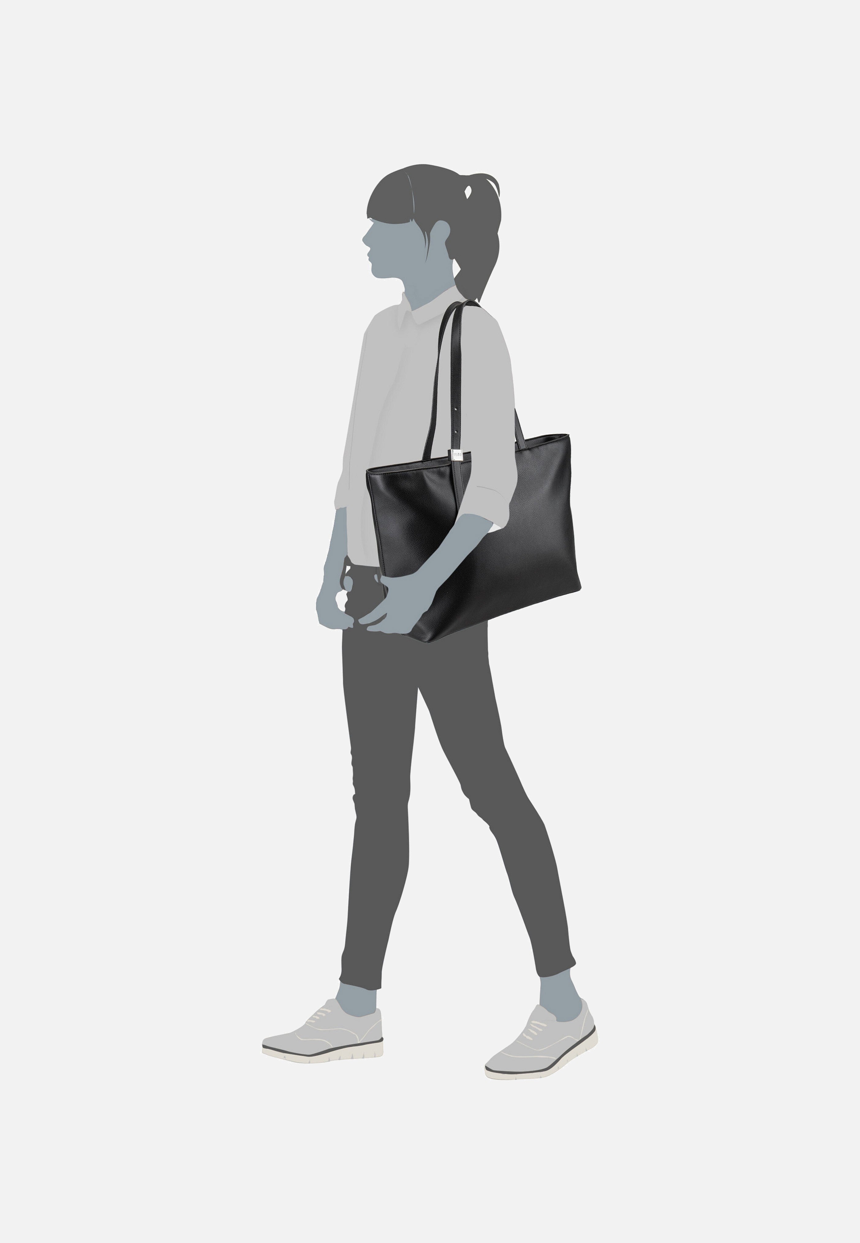 HUGO Mel 2.0 50541884 Black Shopper