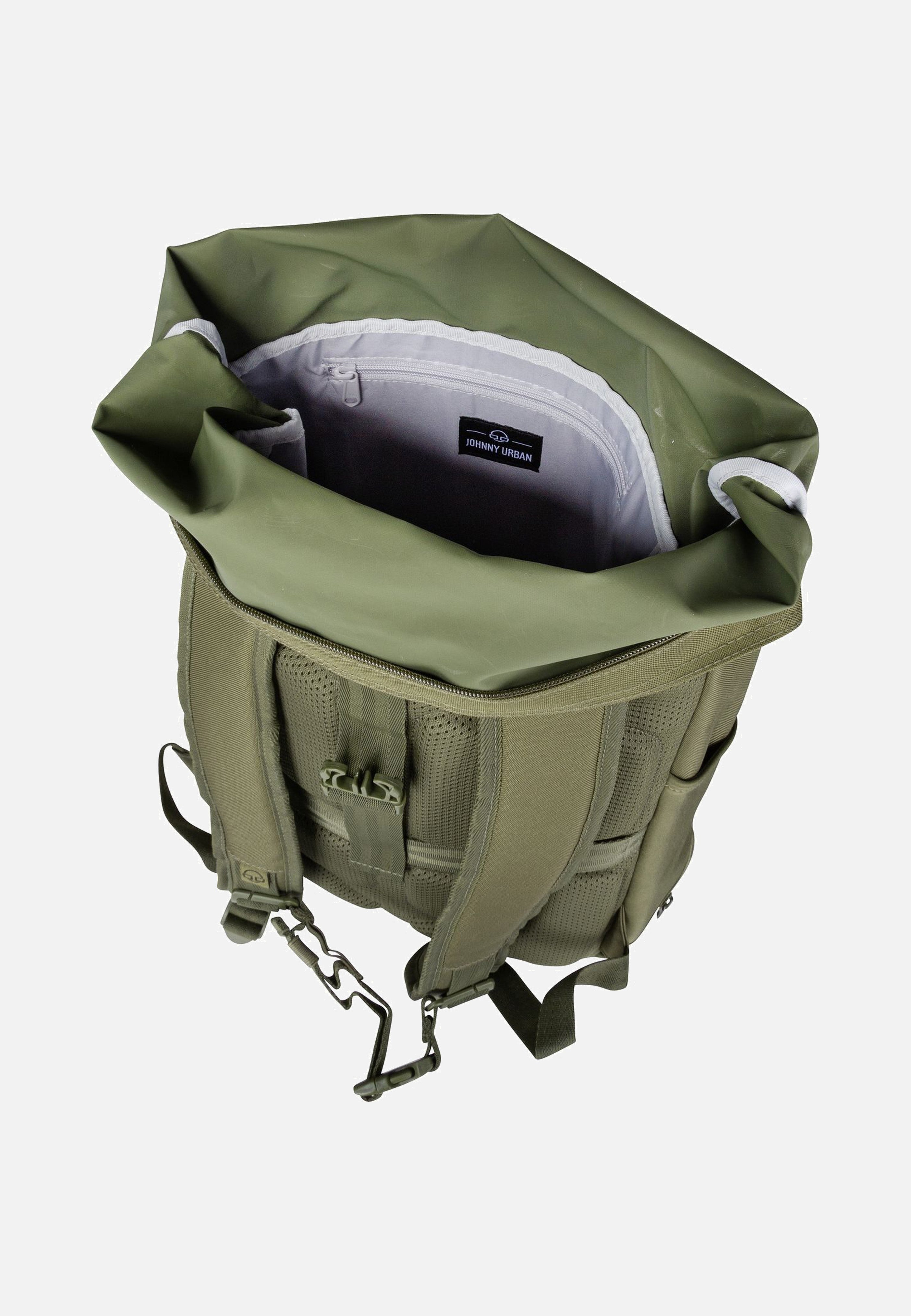 Johnny Urban Allen Large Olive Rolltop Rucksack
