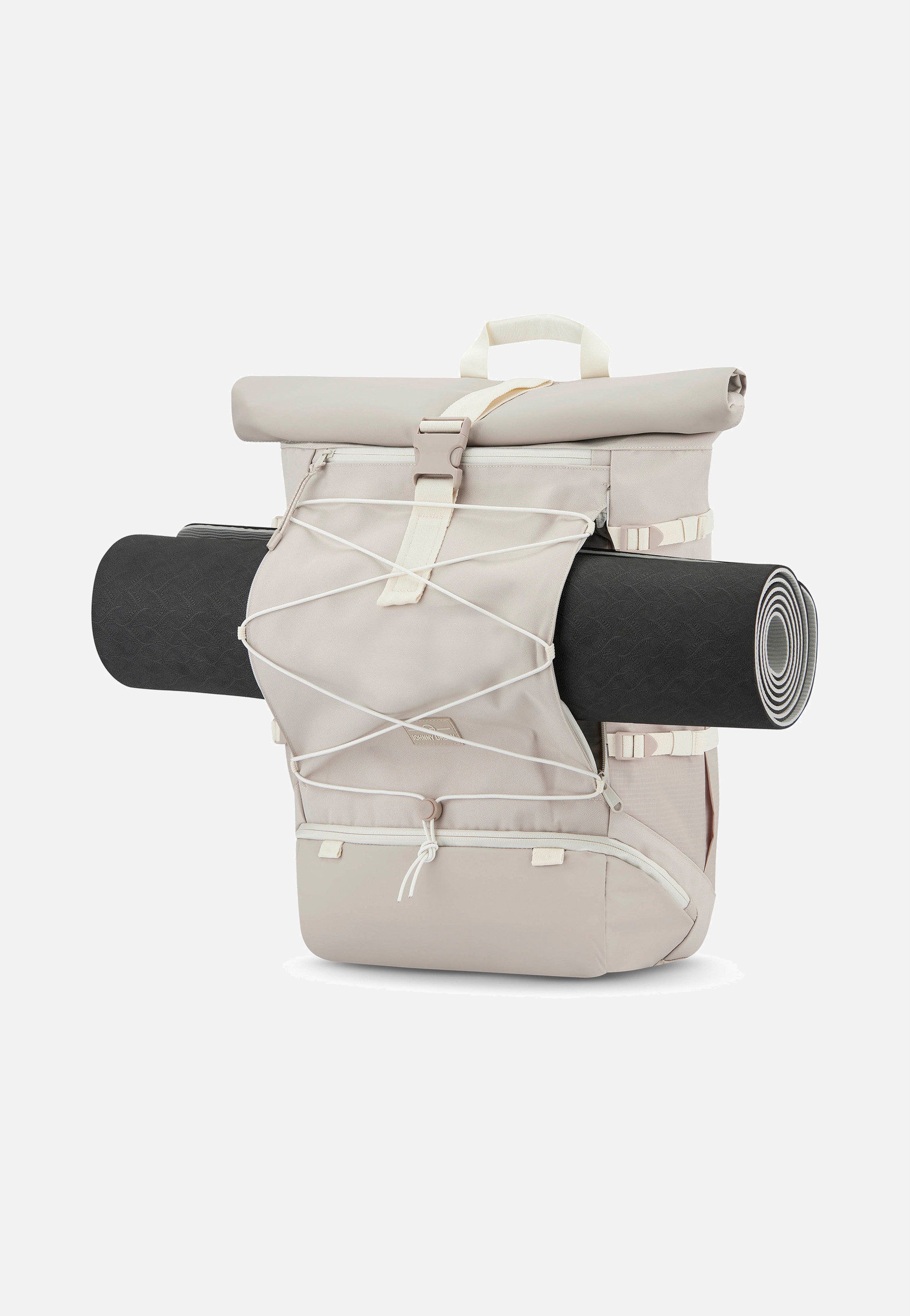Johnny Urban Allen Large Travel Sand Rolltop Rucksack
