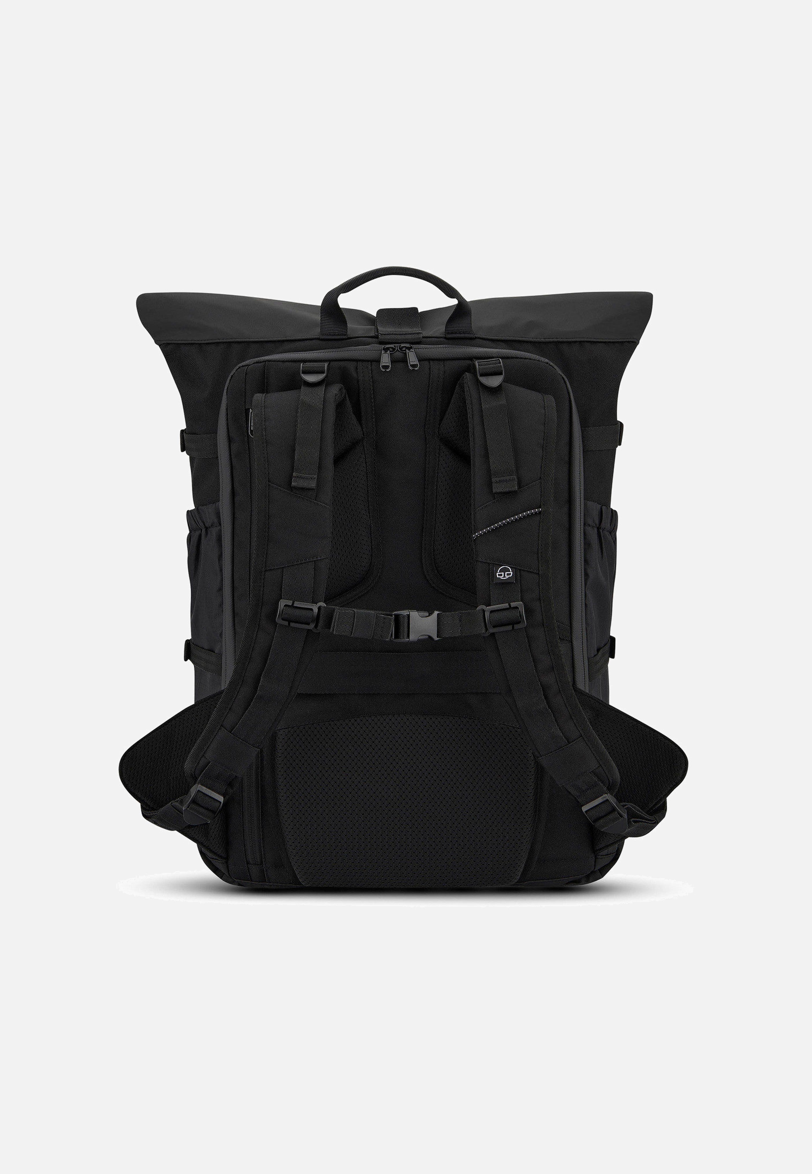 Johnny Urban Allen Large Travel Schwarz Rolltop Rucksack