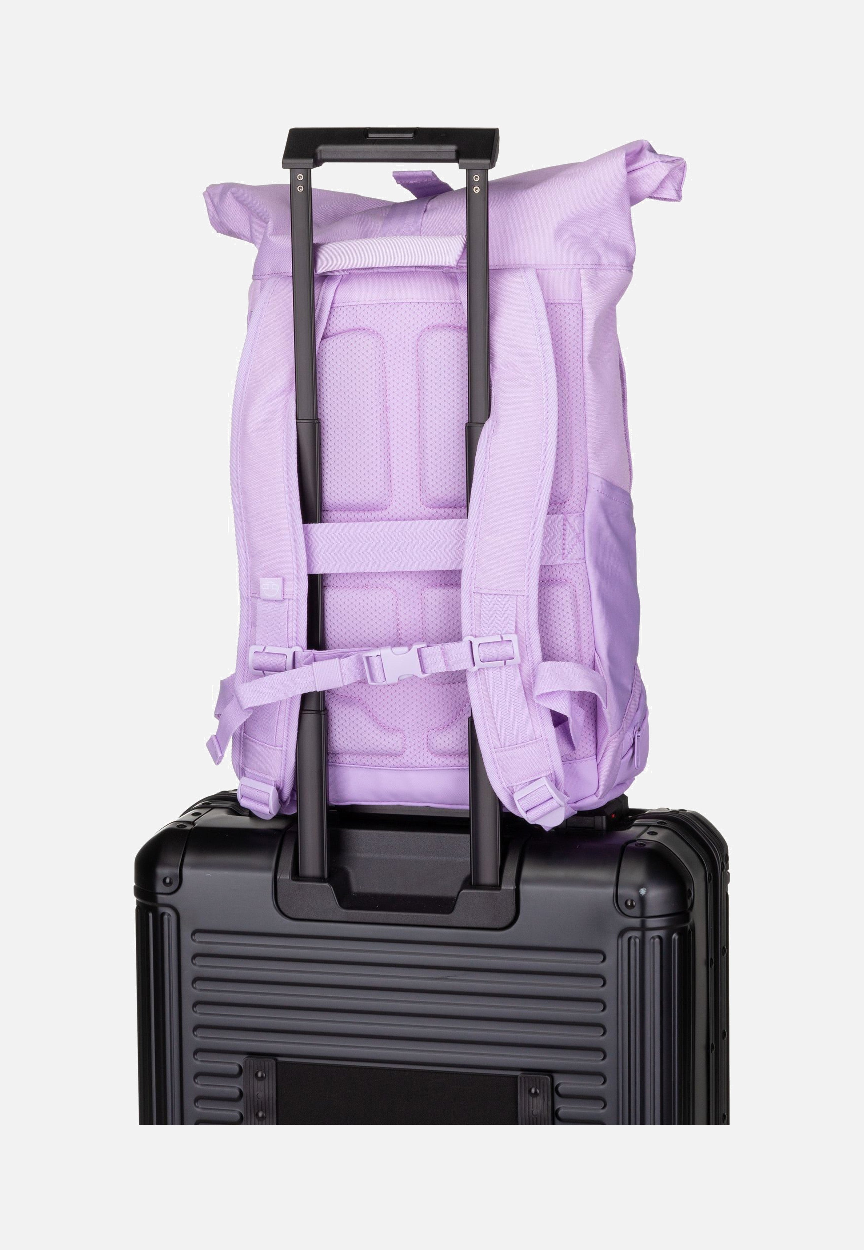 Johnny Urban Allen Medium Flieder Rolltop Rucksack