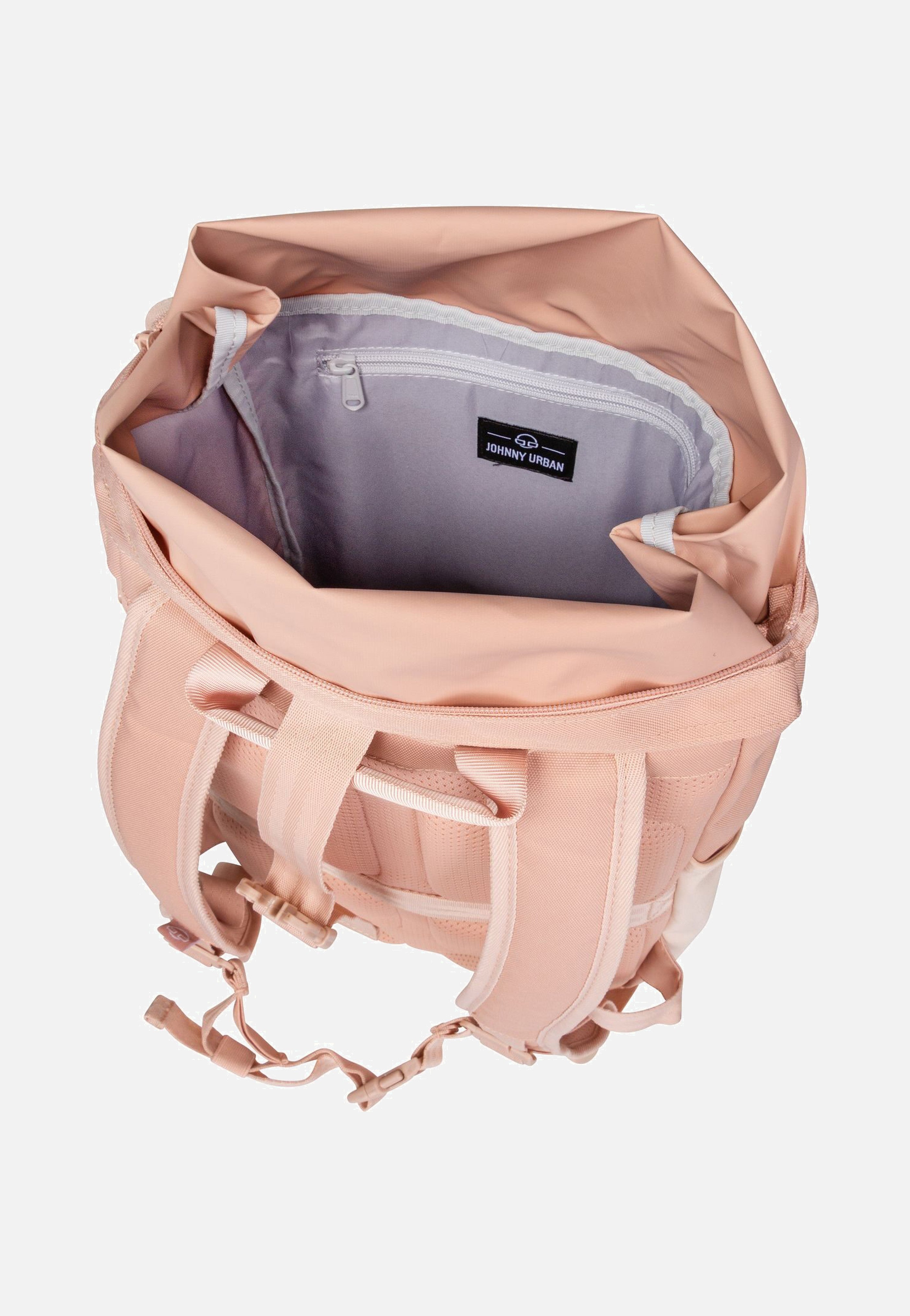 Johnny Urban Allen Medium Rosa Rolltop Rucksack
