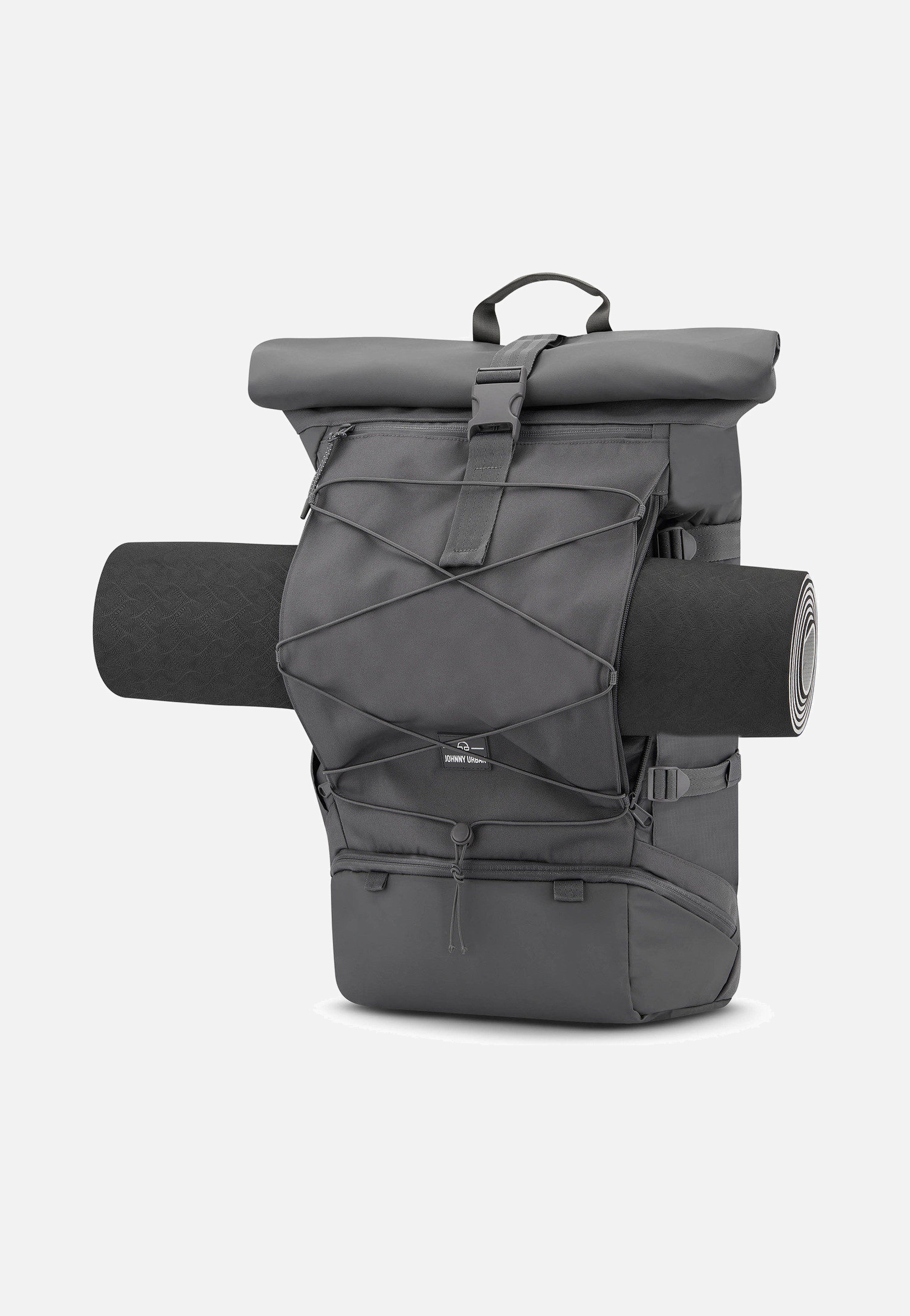 Johnny Urban Allen XL Travel Dunkelgrau Rolltop Rucksack