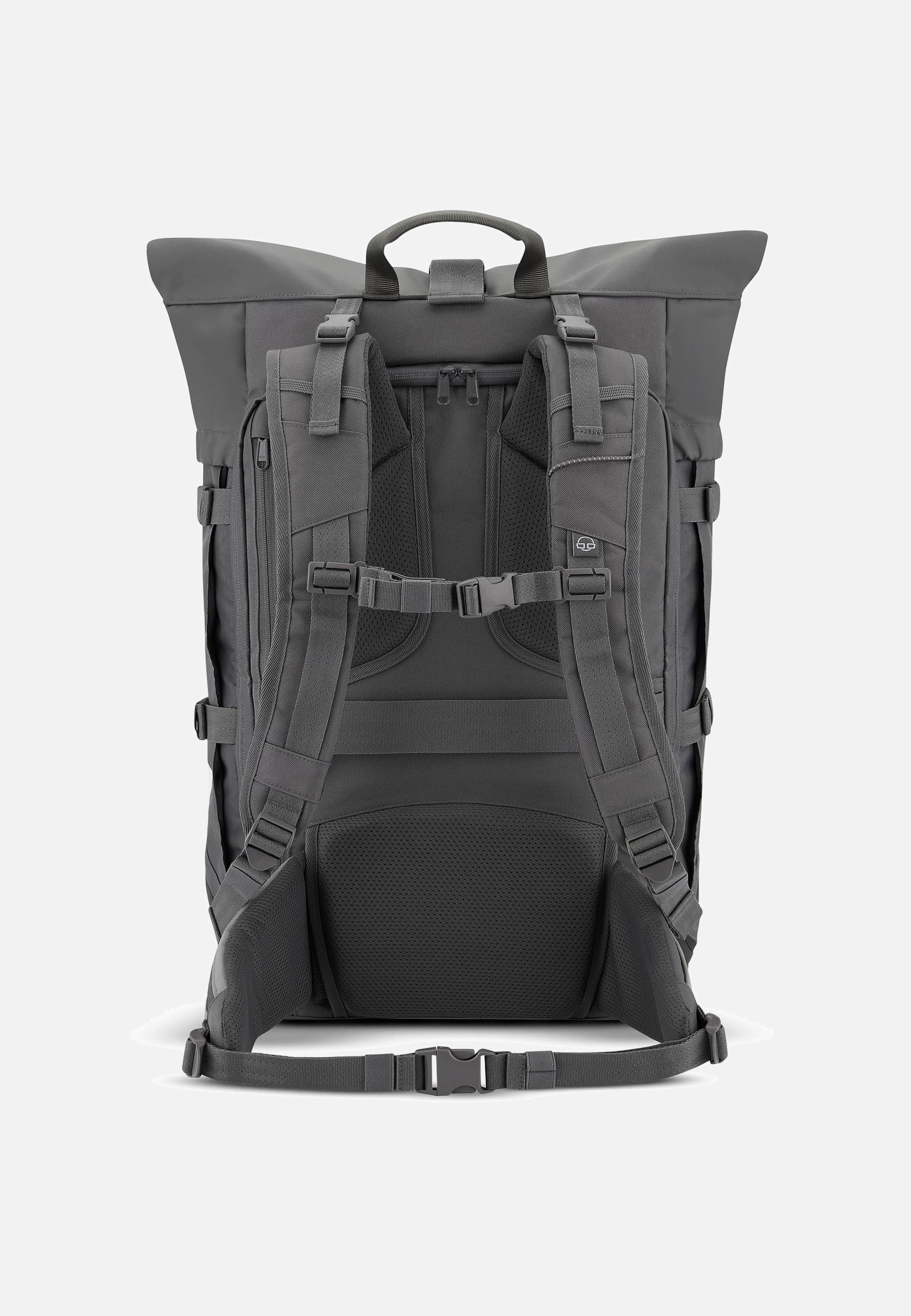 Johnny Urban Allen XL Travel Dunkelgrau Rolltop Rucksack