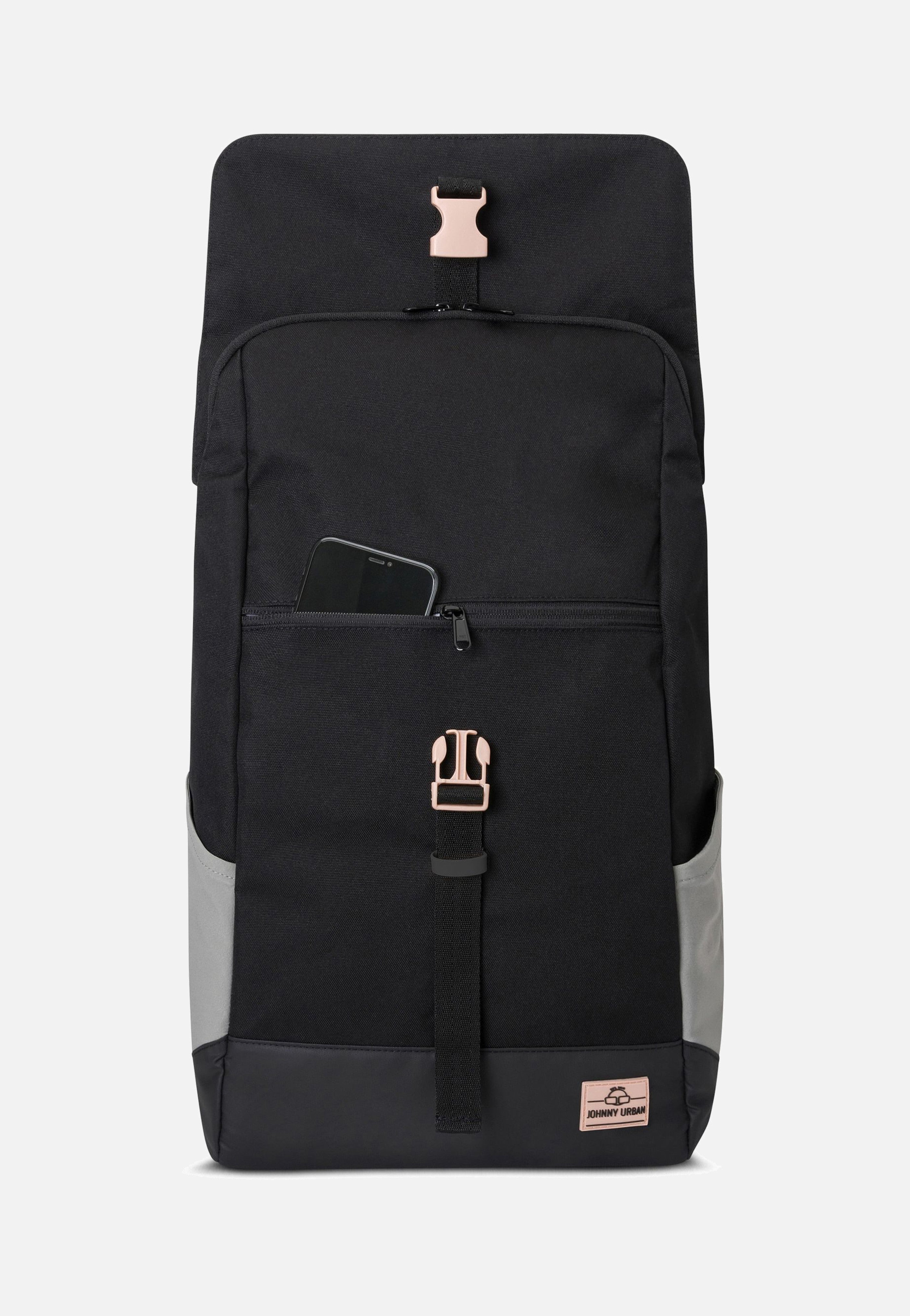 Johnny Urban Mika Schwarz-Rosa Rucksack