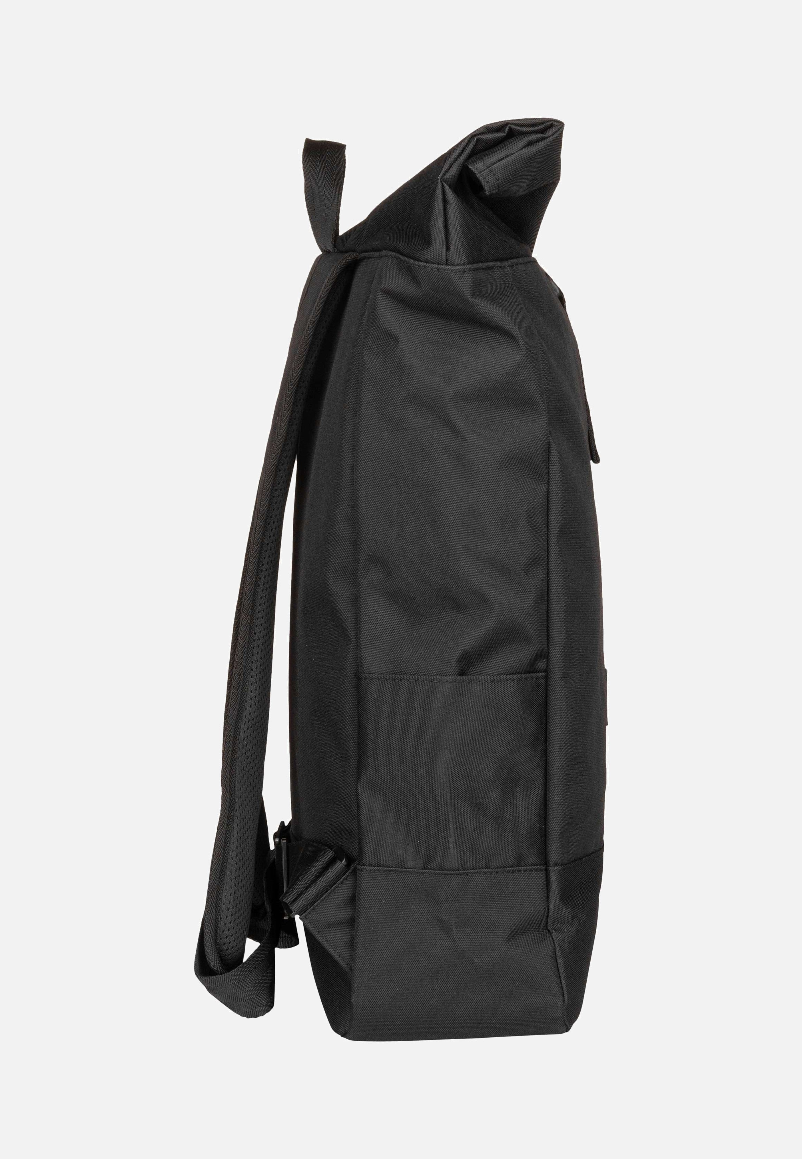 Johnny Urban Robin Large Schwarz Rolltop Rucksack