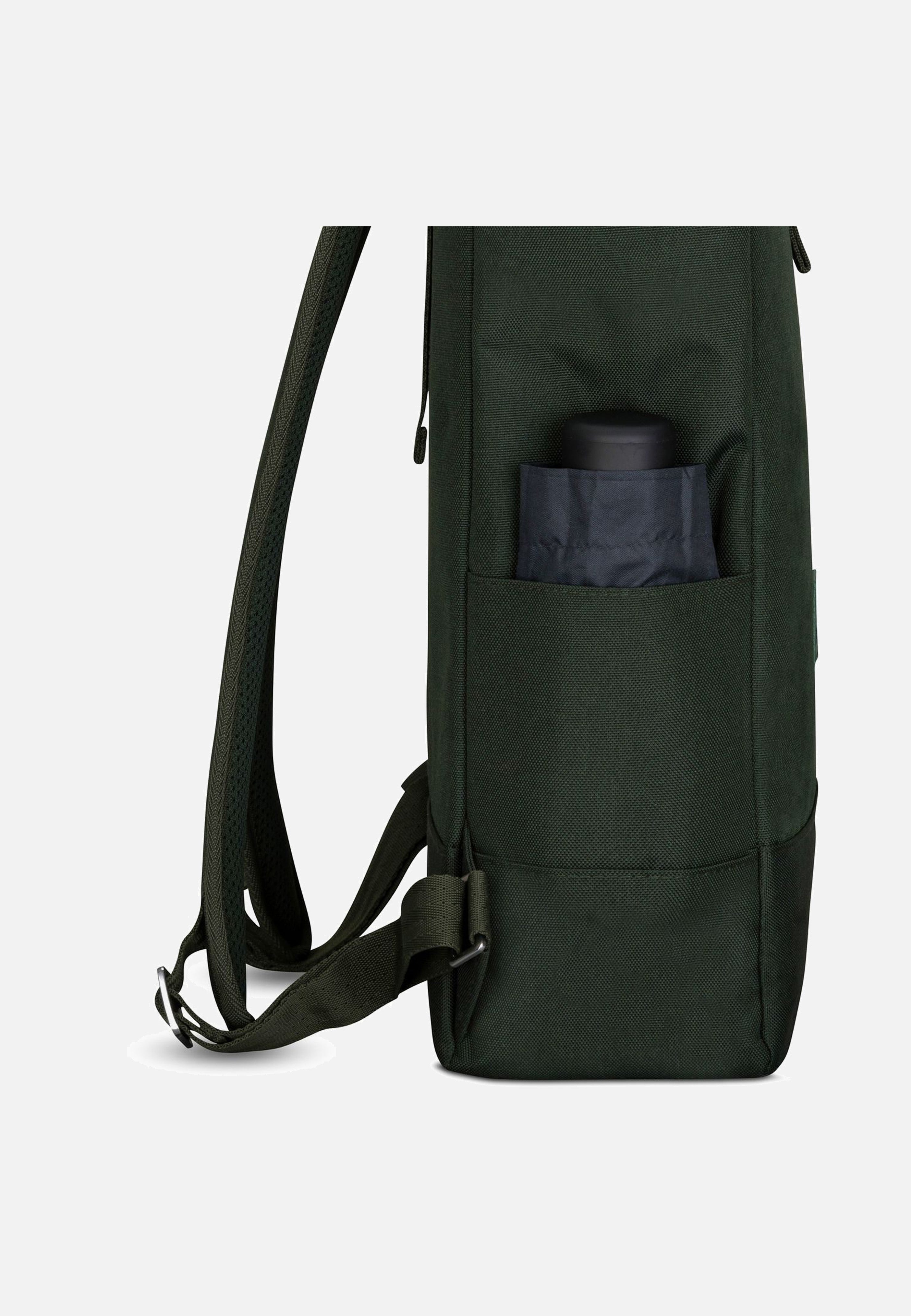 Johnny Urban Robin Medium Dunkelgrün Rolltop Rucksack