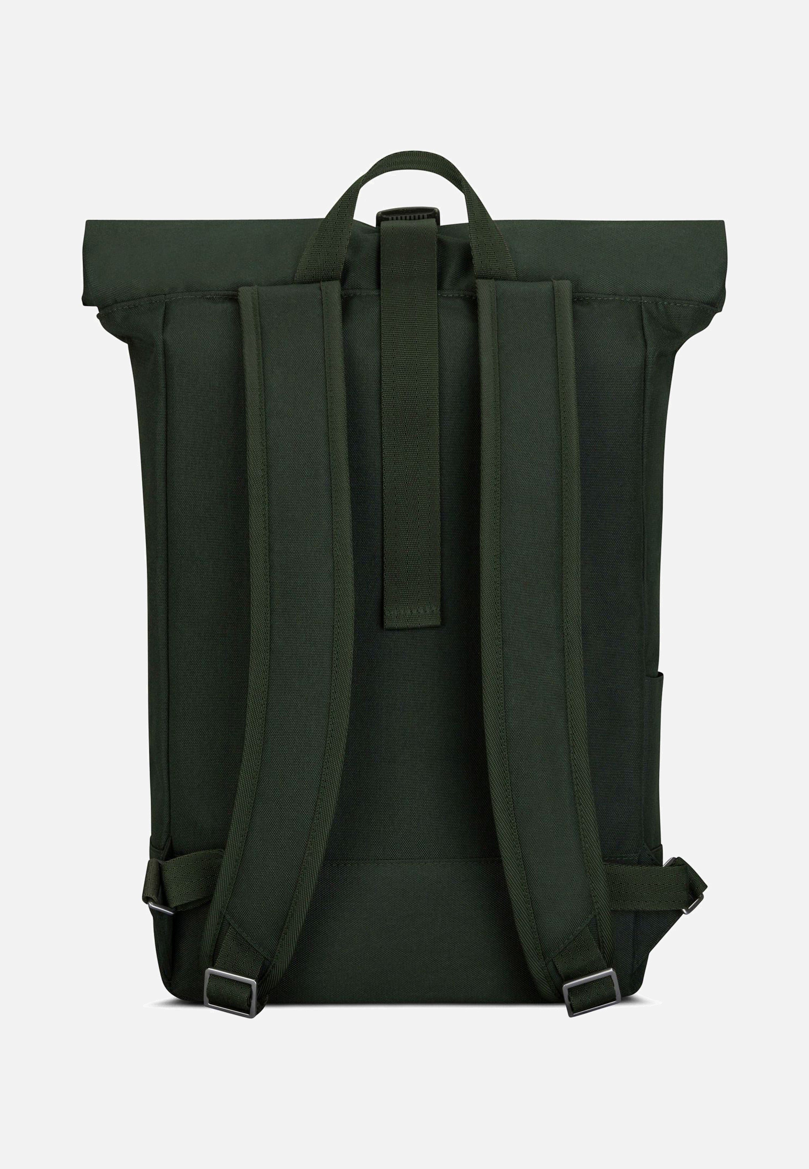 Johnny Urban Robin Medium Dunkelgrün Rolltop Rucksack
