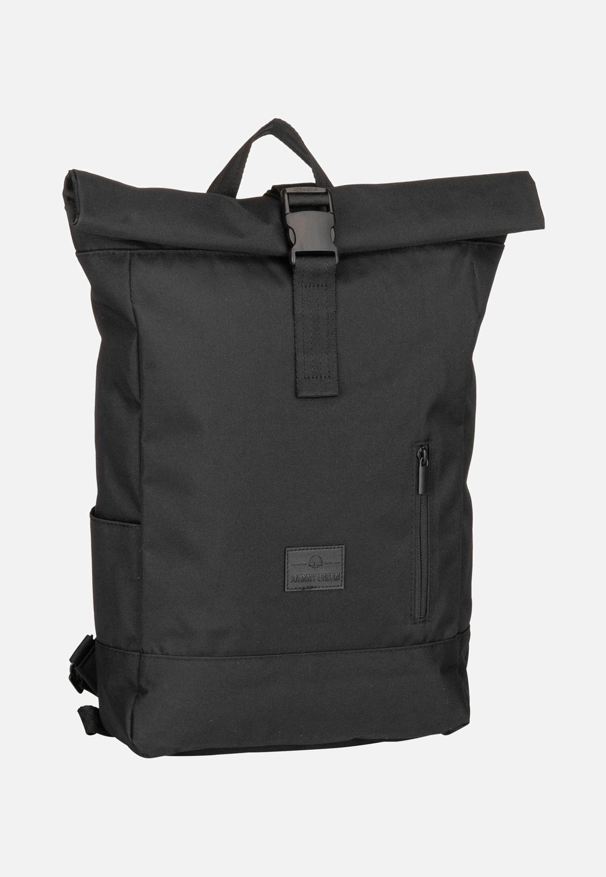 Johnny Urban Robin Medium Schwarz Rolltop Rucksack