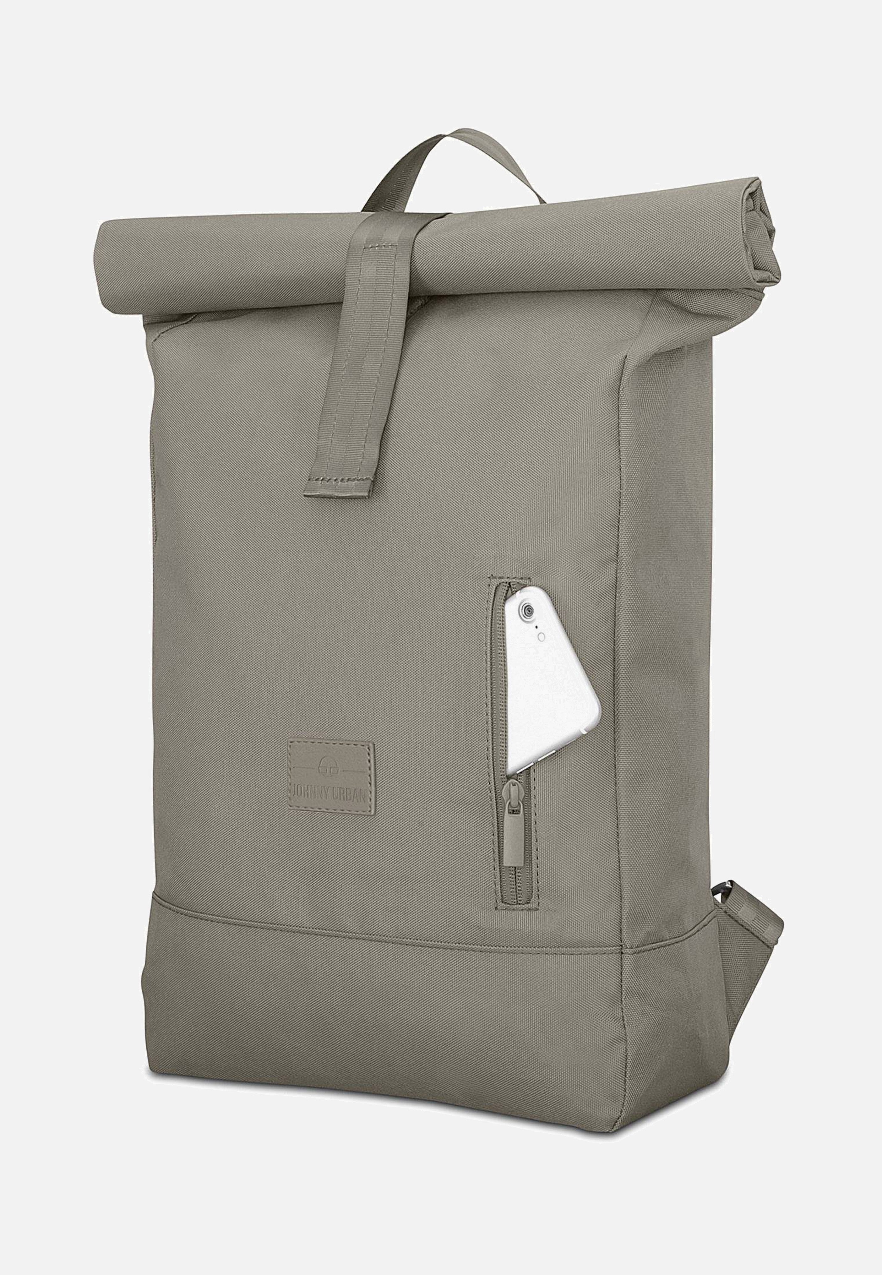 Johnny Urban Robin Medium Wüstengrau Rolltop Rucksack