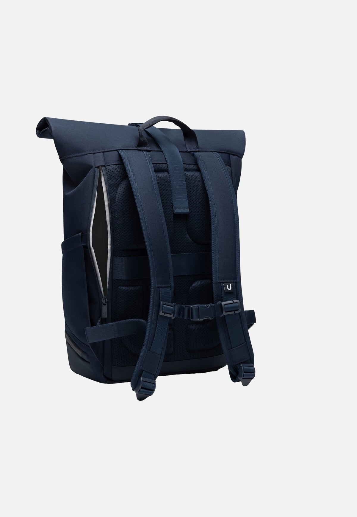 Johnny Urban Allen Medium Dunkelblau Rolltop Rucksack