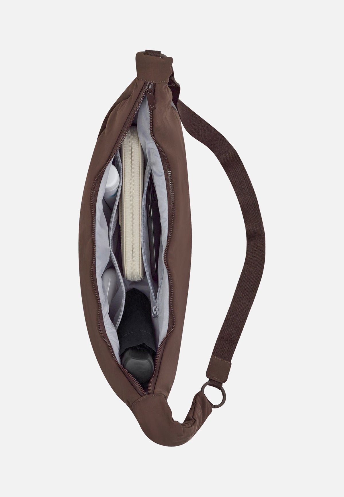 Johnny Urban Lou Large Brown Crossbody Bag