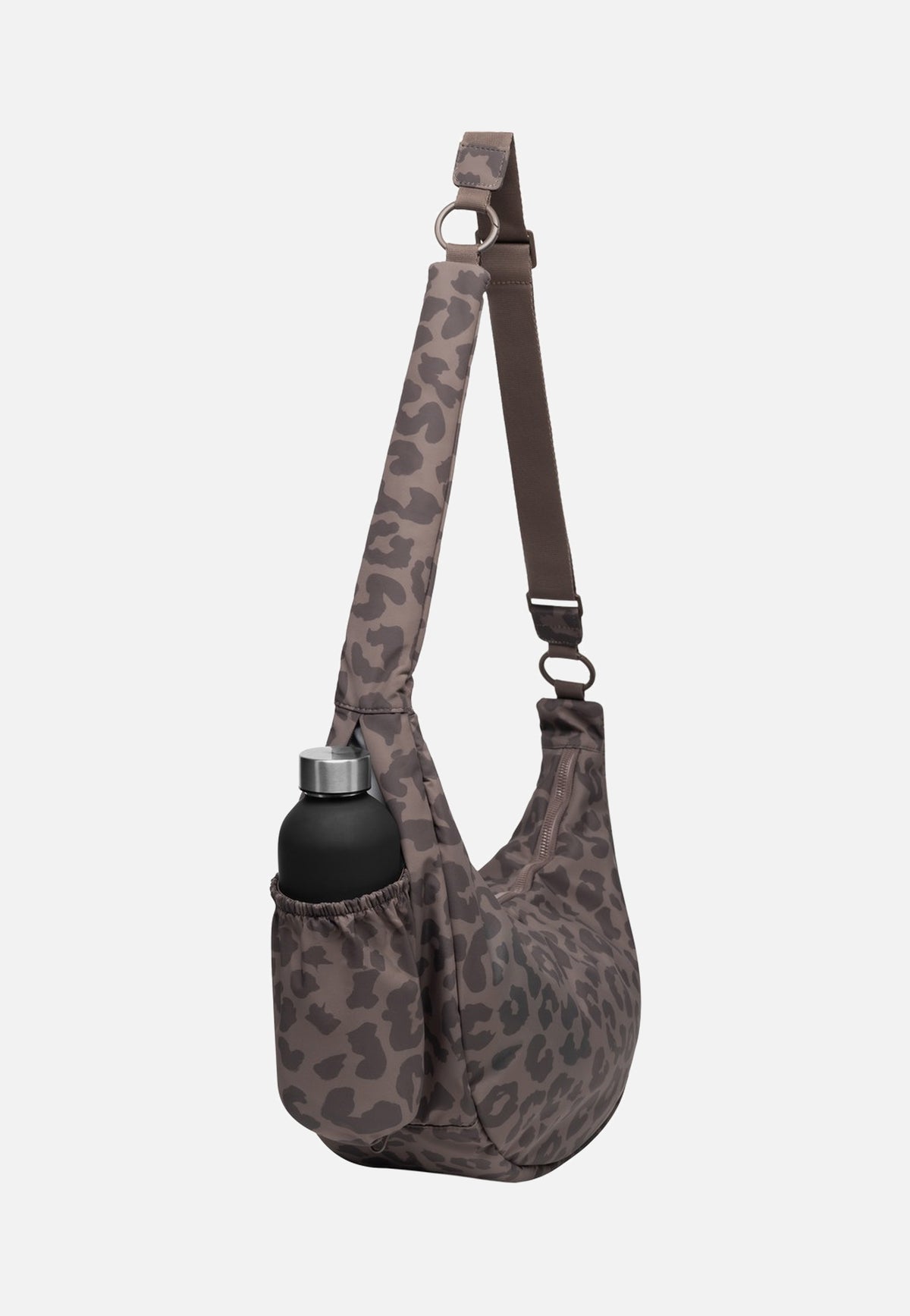 Johnny Urban Lou Large Brown Leo Crossbody Bag