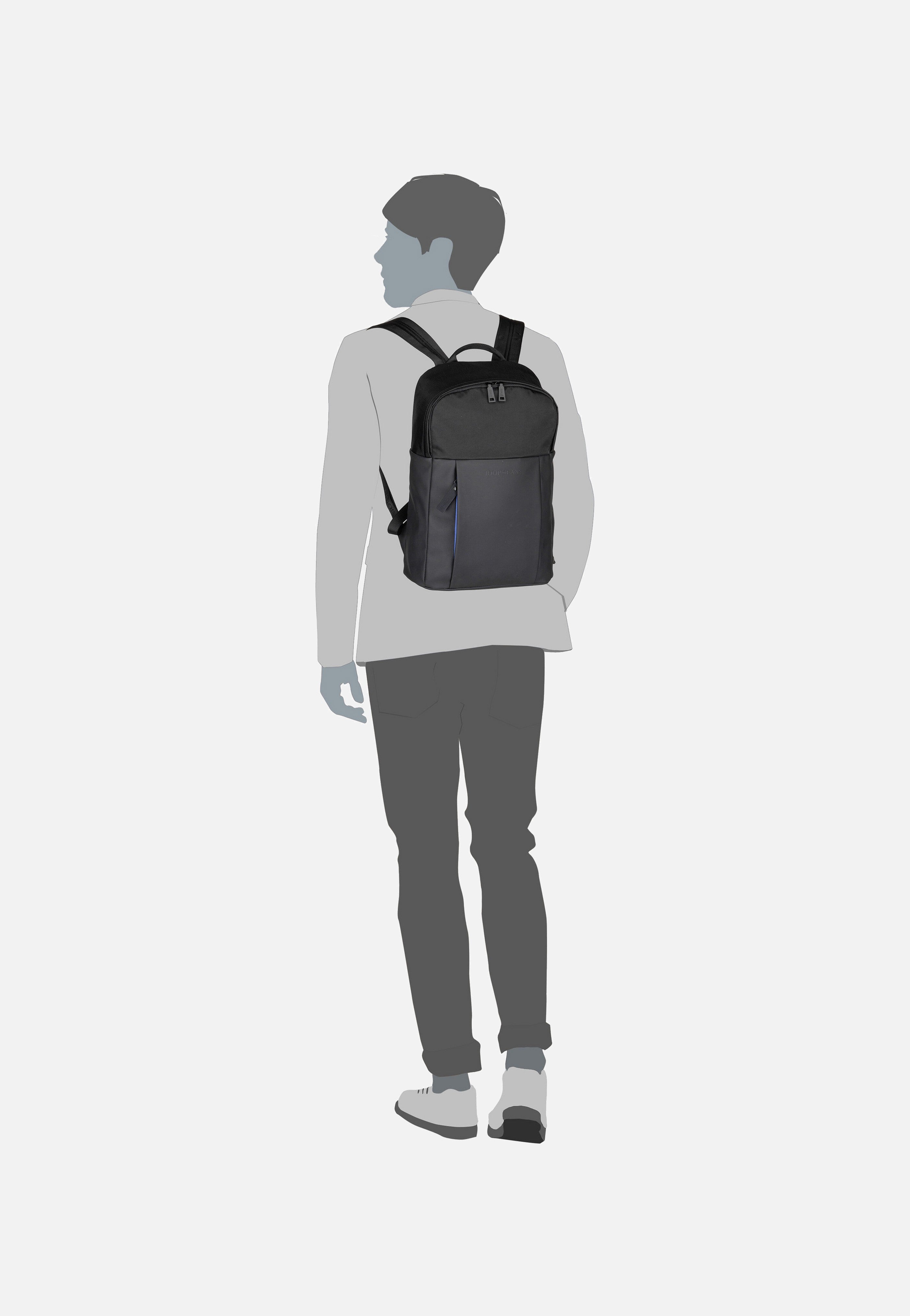 Joop Atessa Miko MVZ Black Rucksack