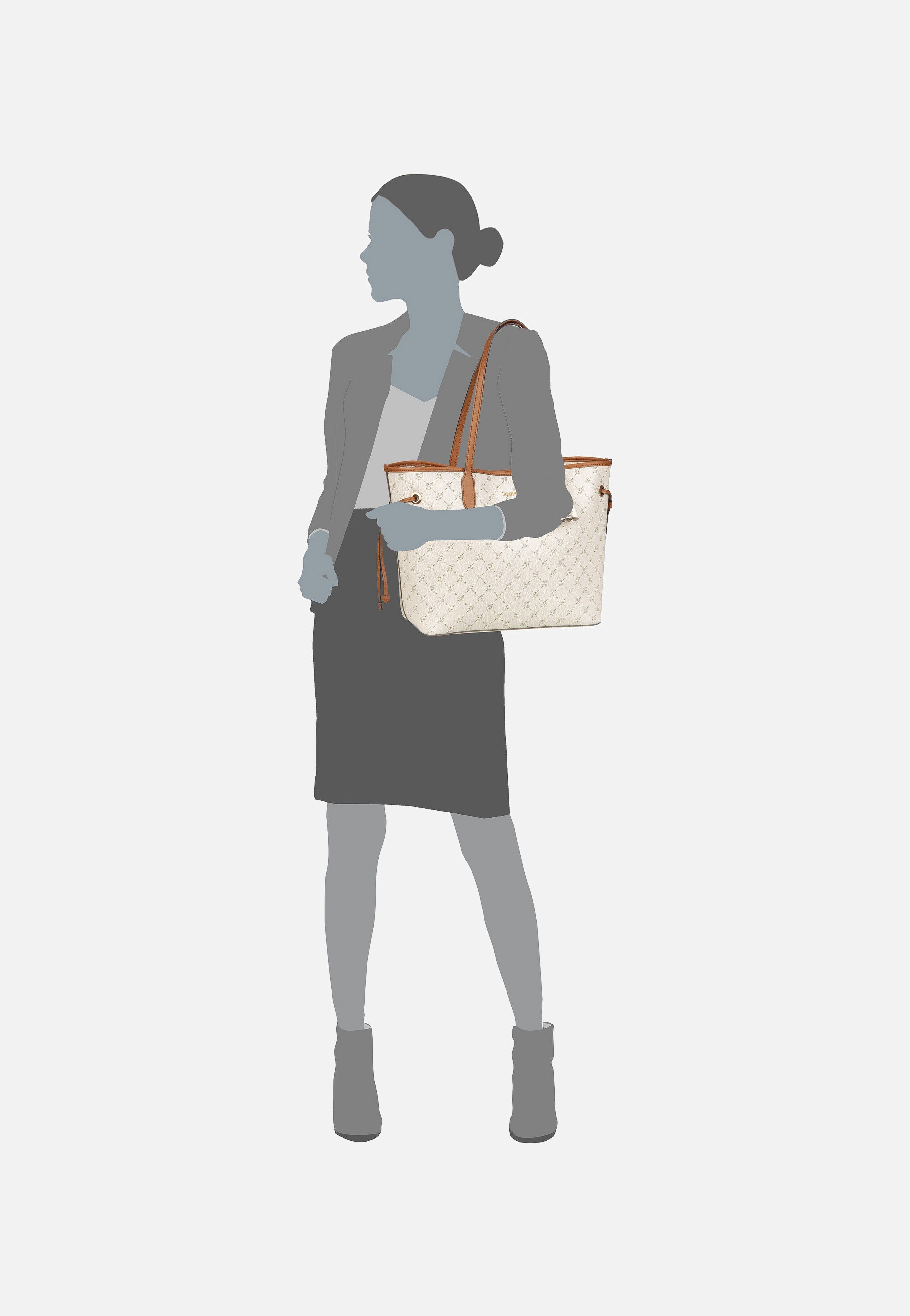 Joop Cortina 1.0 Lara LHO Pure White Shopper