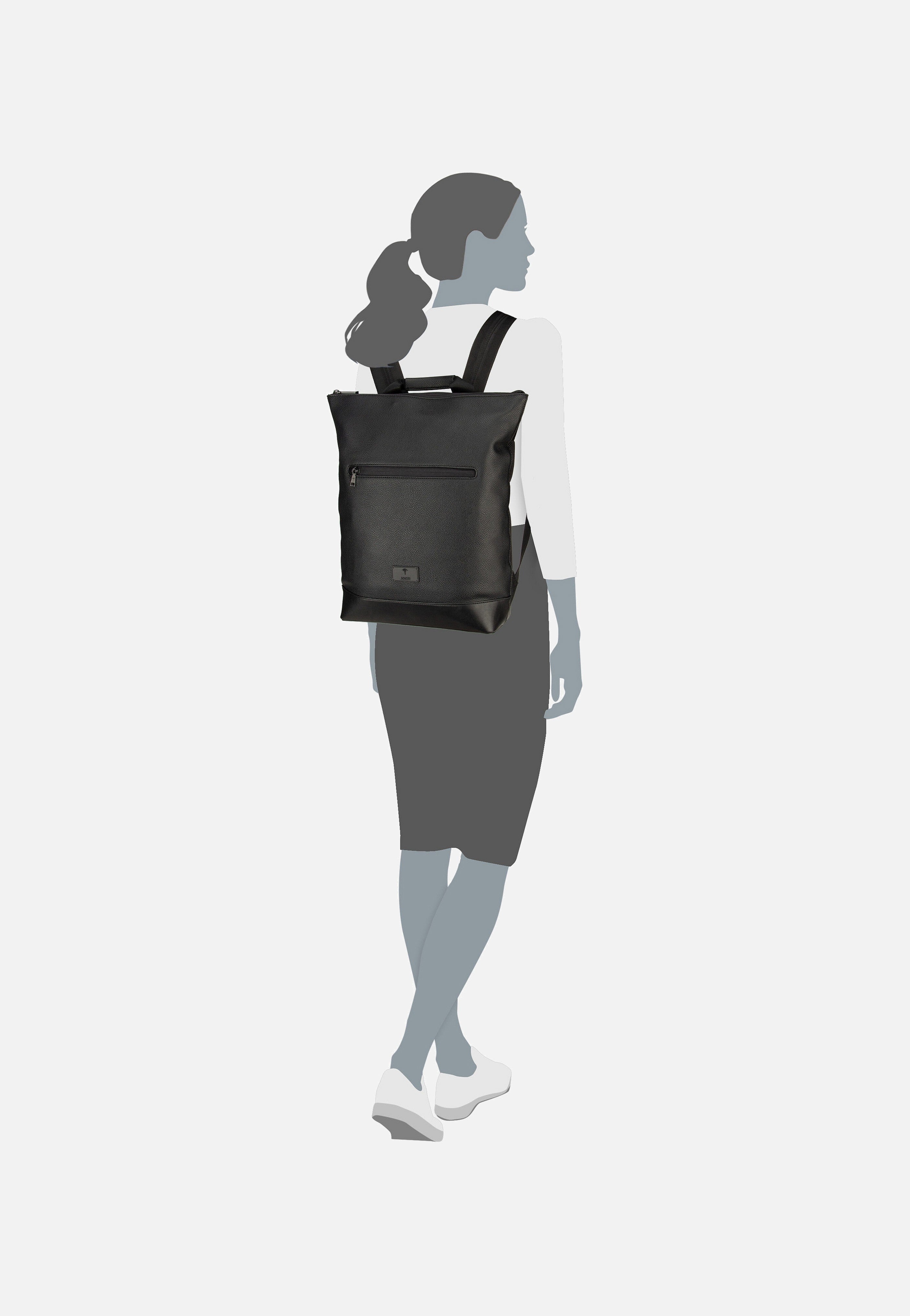 Joop Nepezzano Falk MVZ Black Rucksack