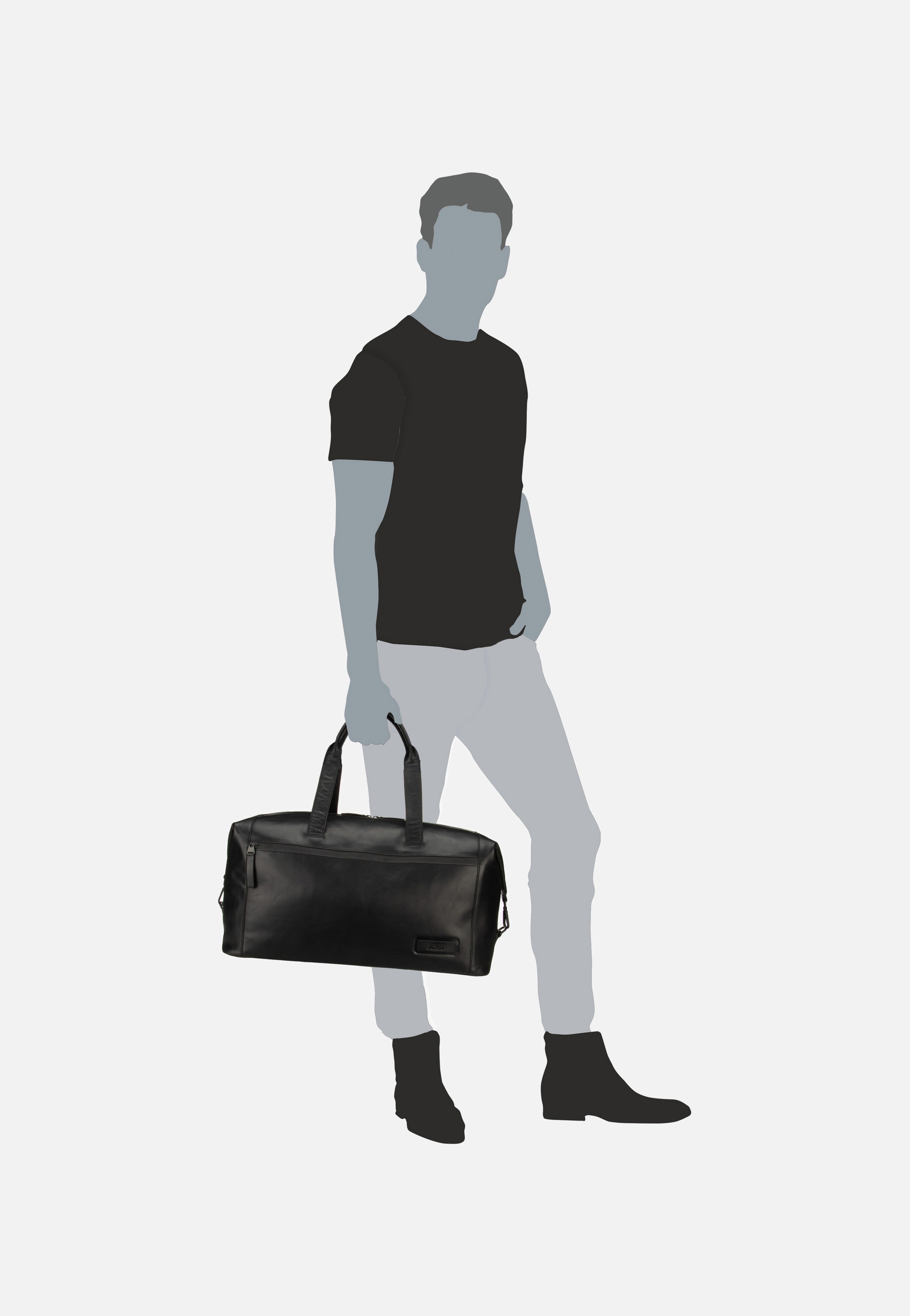 Jost Aarhus 9126 Schwarz Weekender