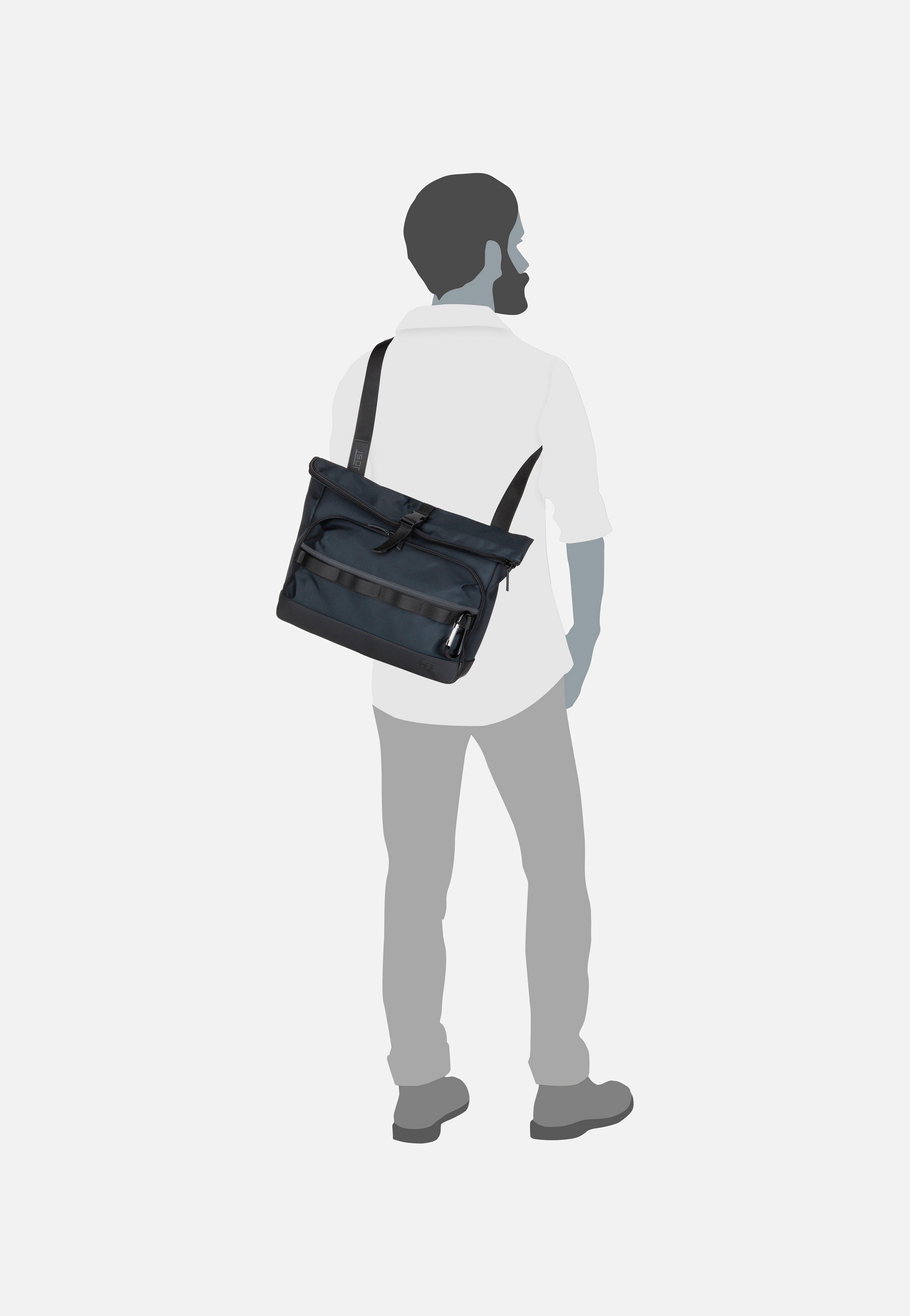Jost Balling Kurier 4012 Navy Messenger Bag