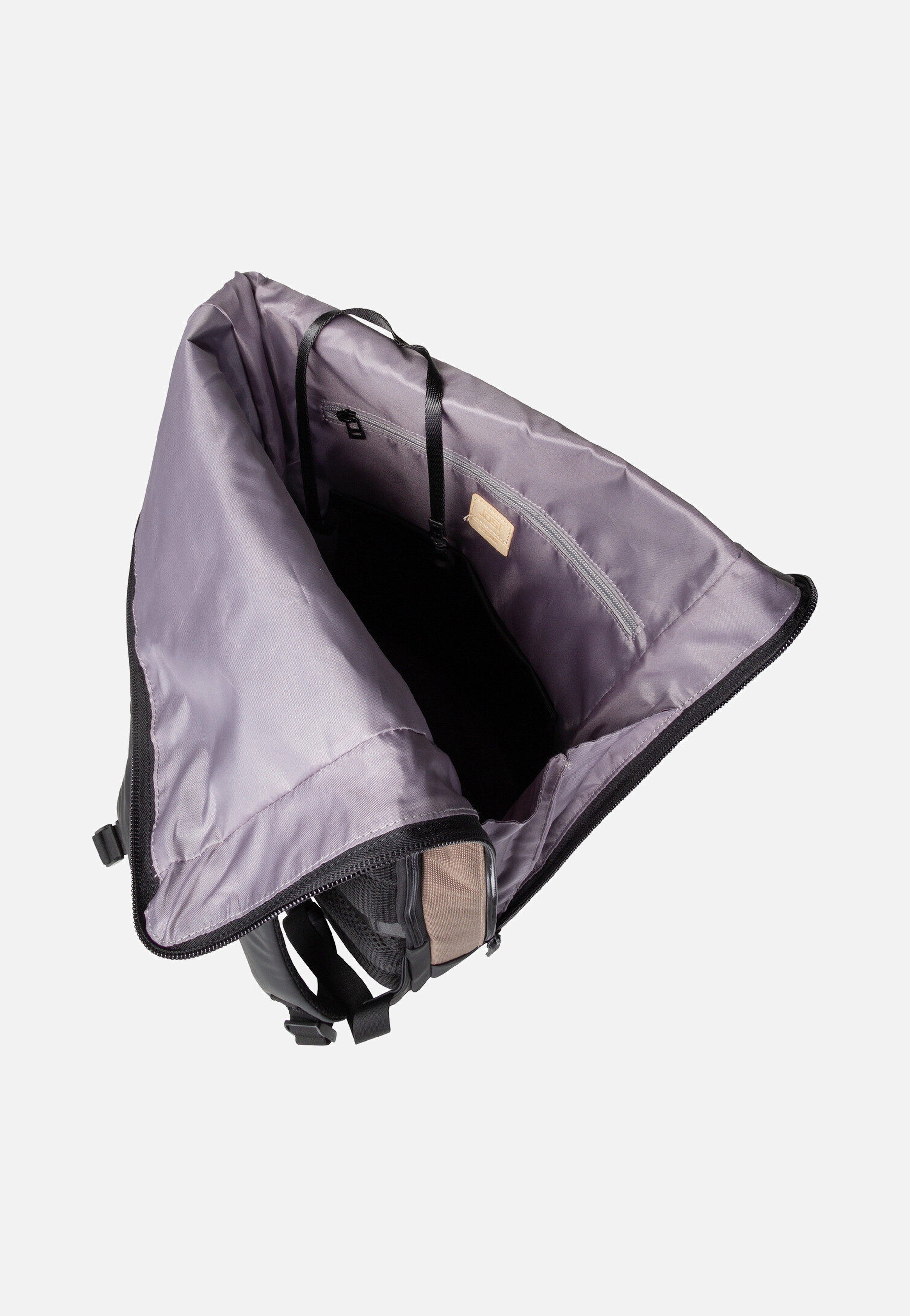 Jost Balling Kurier 4015 Taupe Rolltop Rucksack