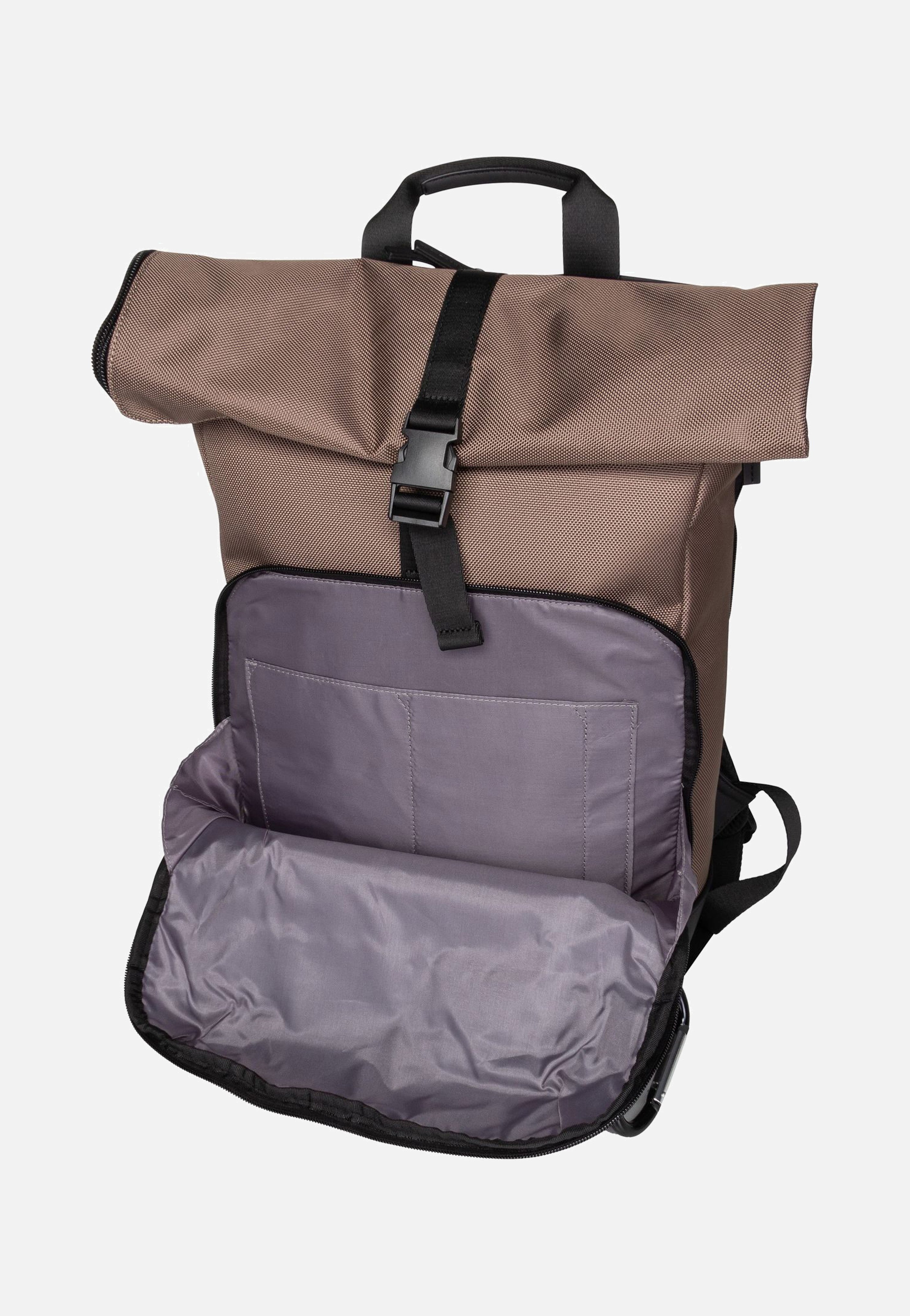 Jost Balling Kurier 4015 Taupe Rolltop Rucksack