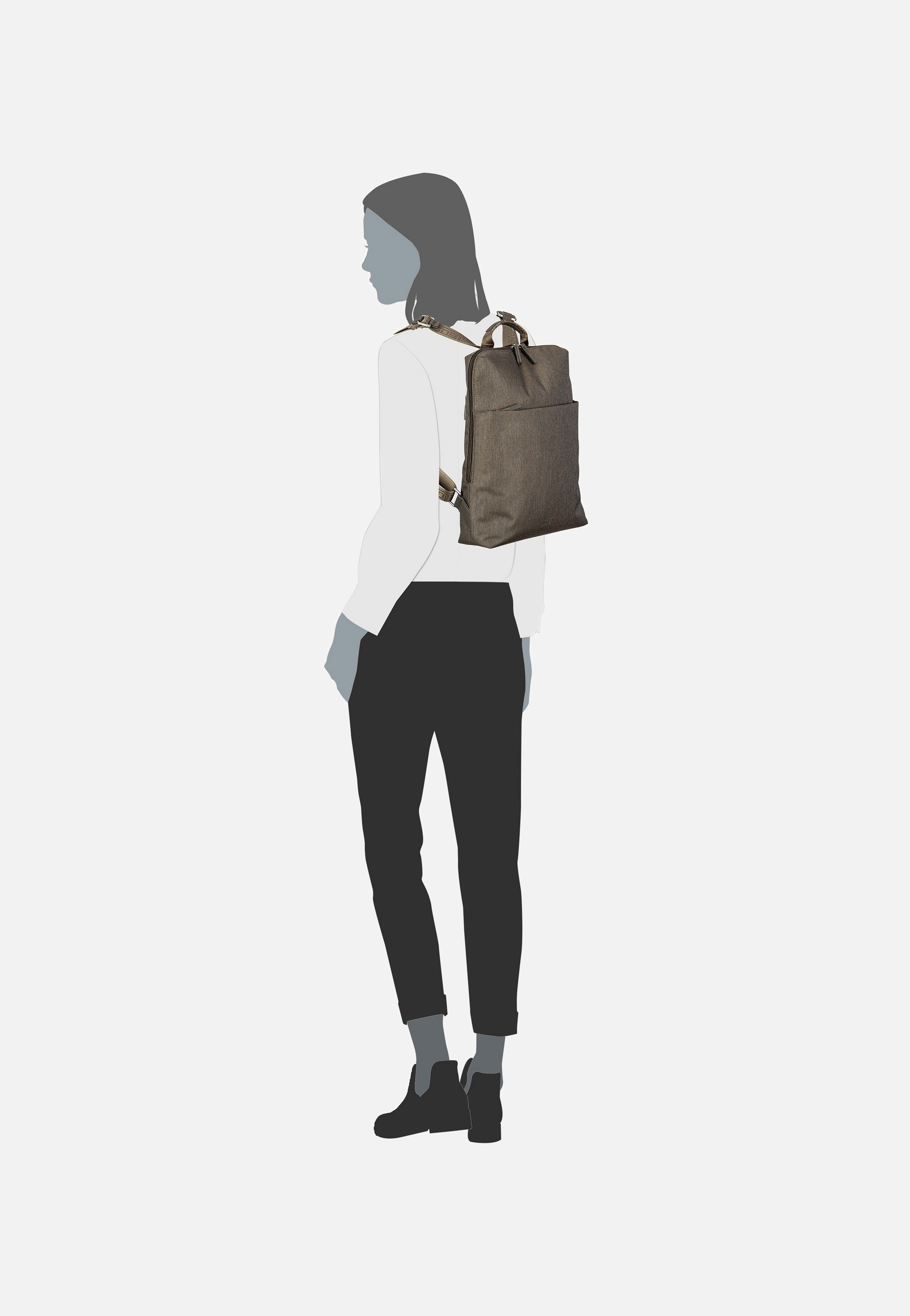 Jost Bergen 1605 Taupe Rucksack
