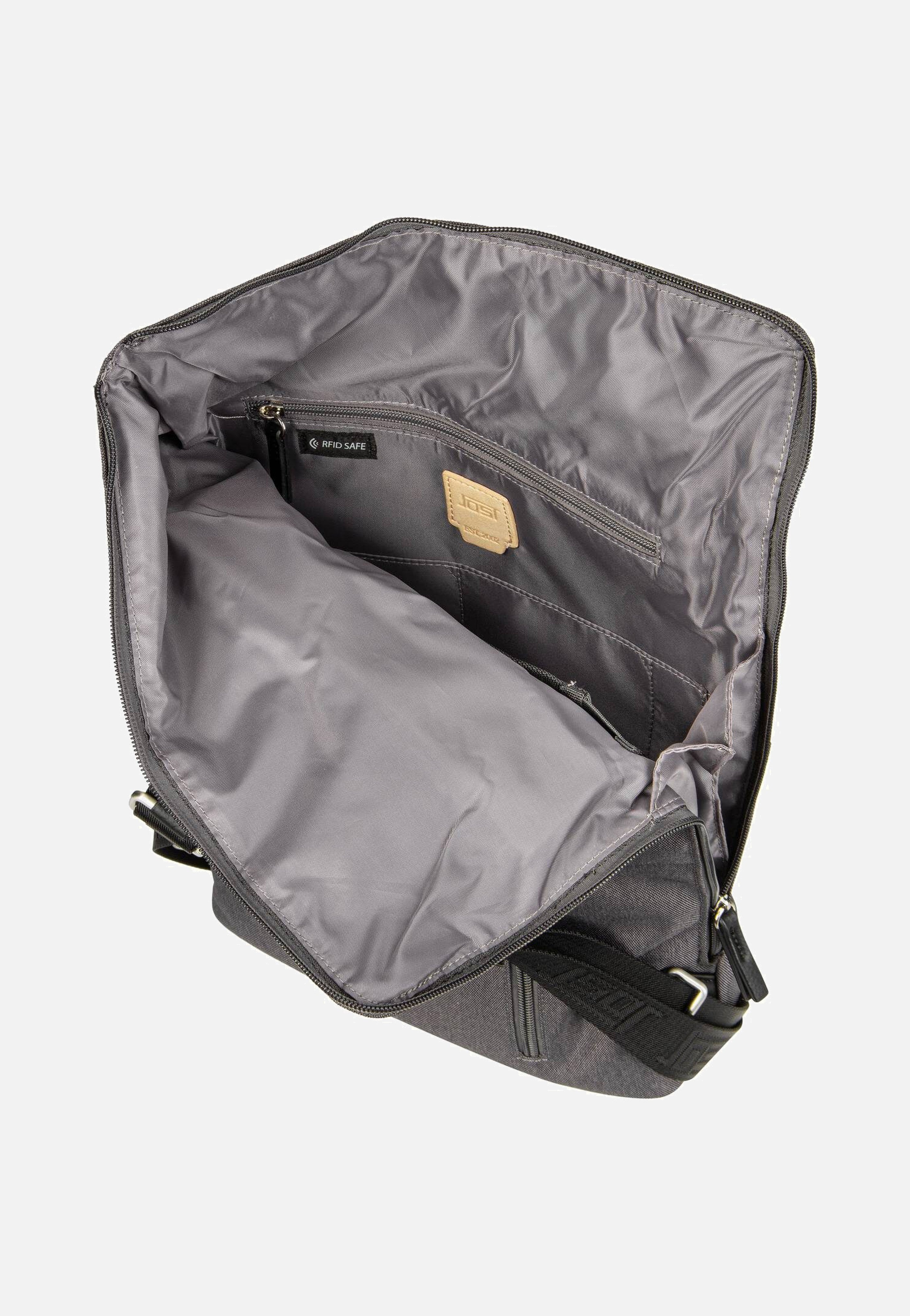 Jost Bergen 1606 Dunkelgrau Rolltop Rucksack