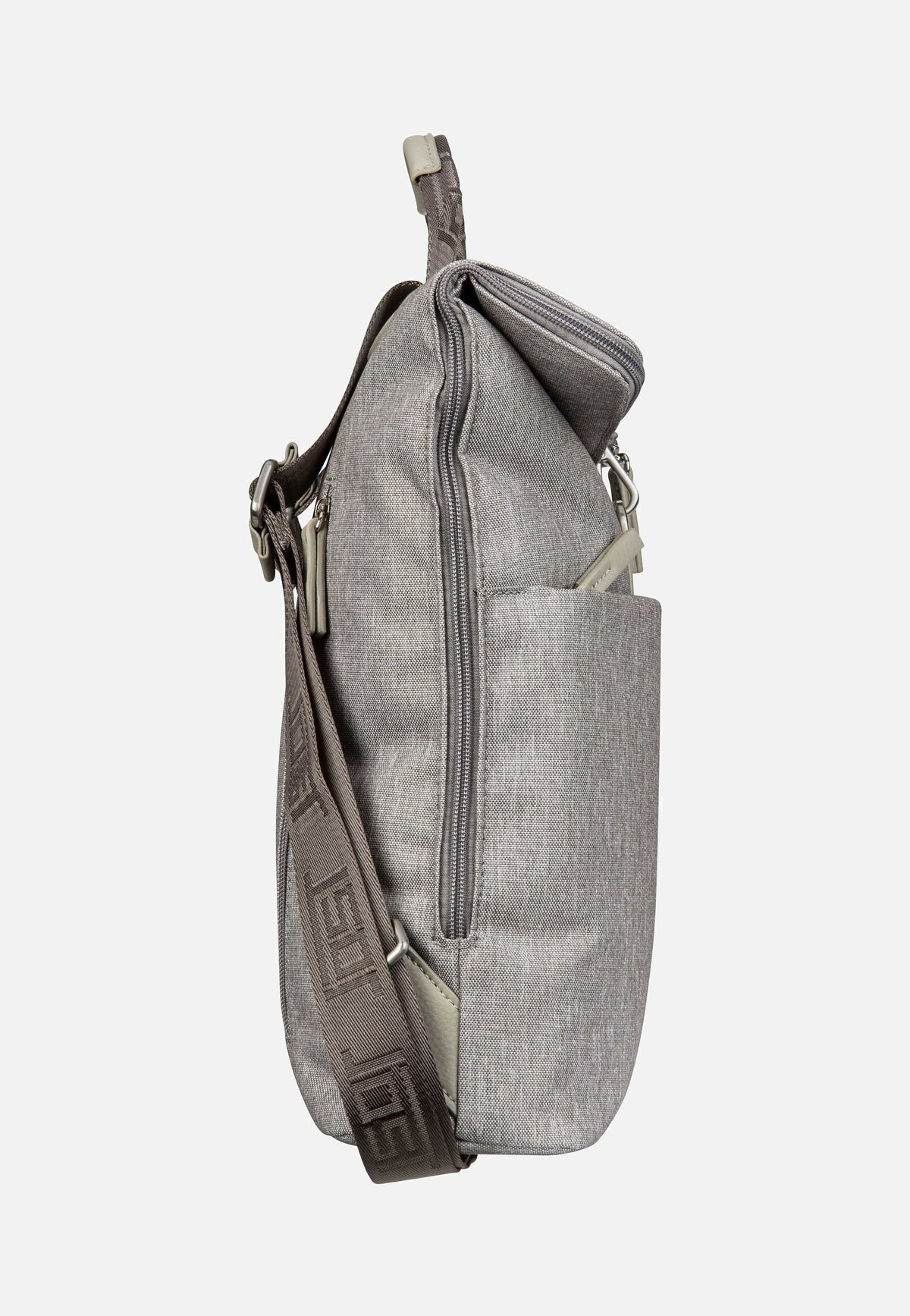 Jost Bergen 1606 Hellgrau Rolltop Rucksack