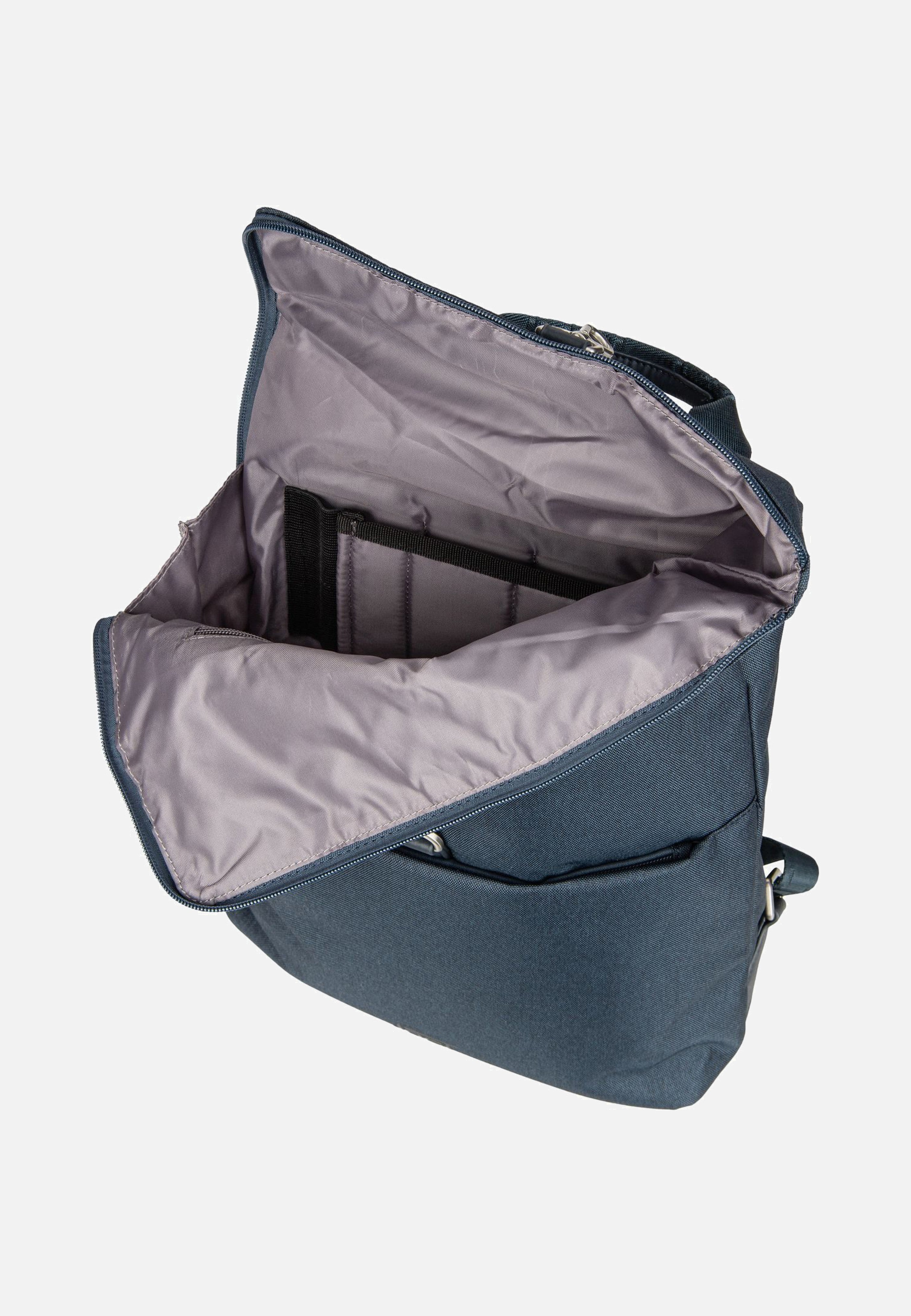 Jost Bergen 1606 Navy Rolltop Rucksack