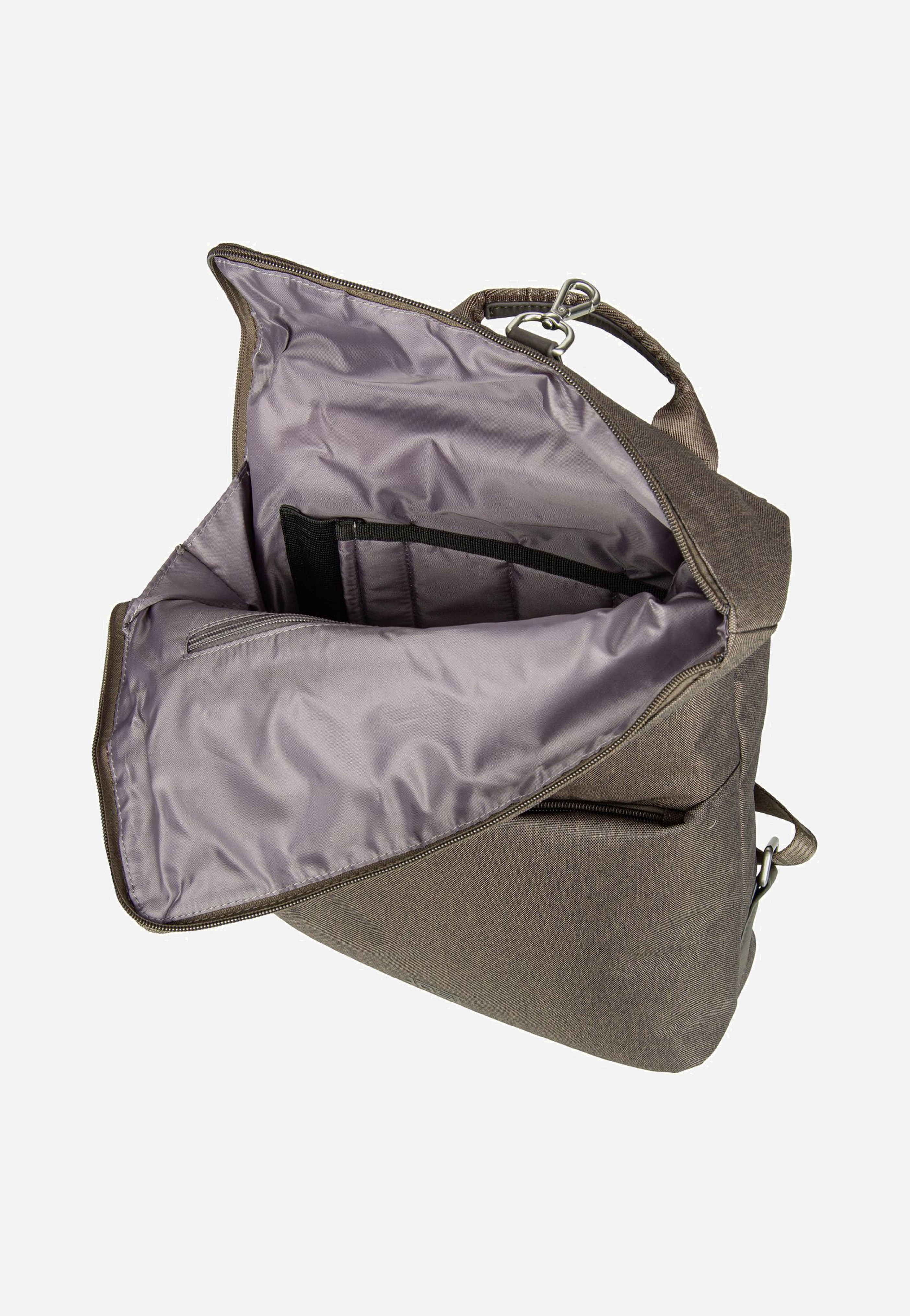 Jost Bergen 1606 Taupe Rolltop Rucksack
