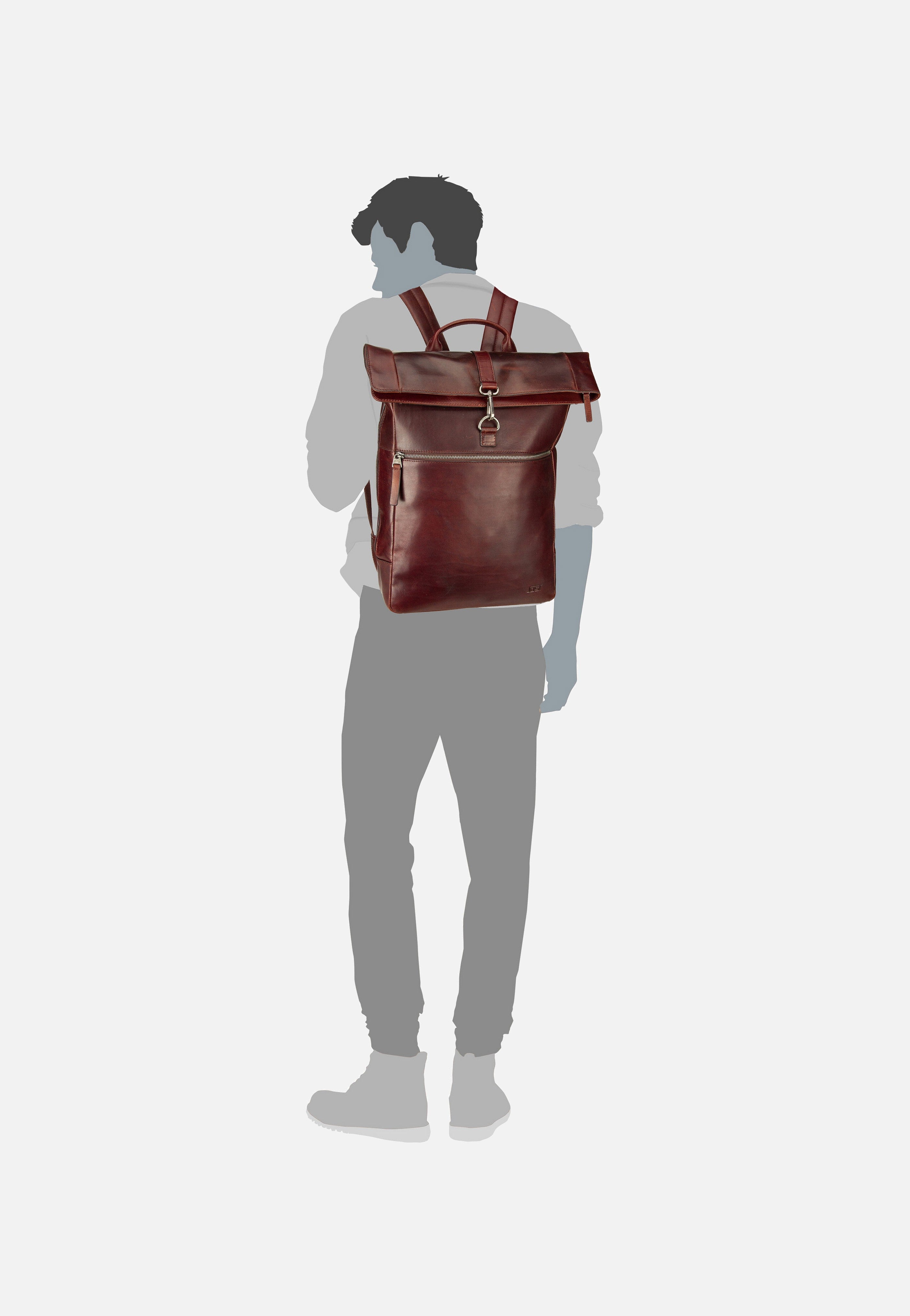 Jost Lund Kurier 6745 Braun Rucksack