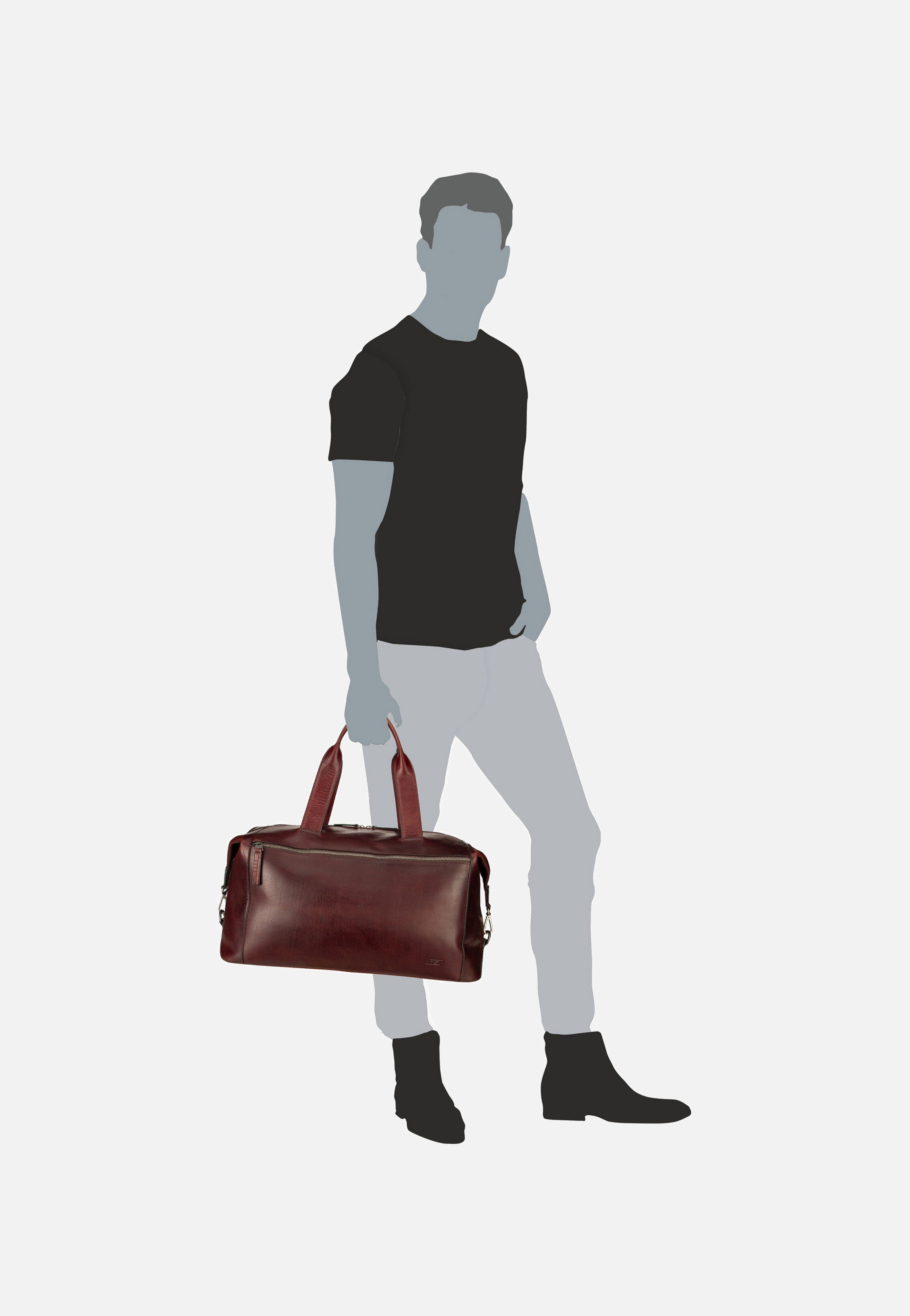 Jost Lund Travel 6748 Braun Weekender