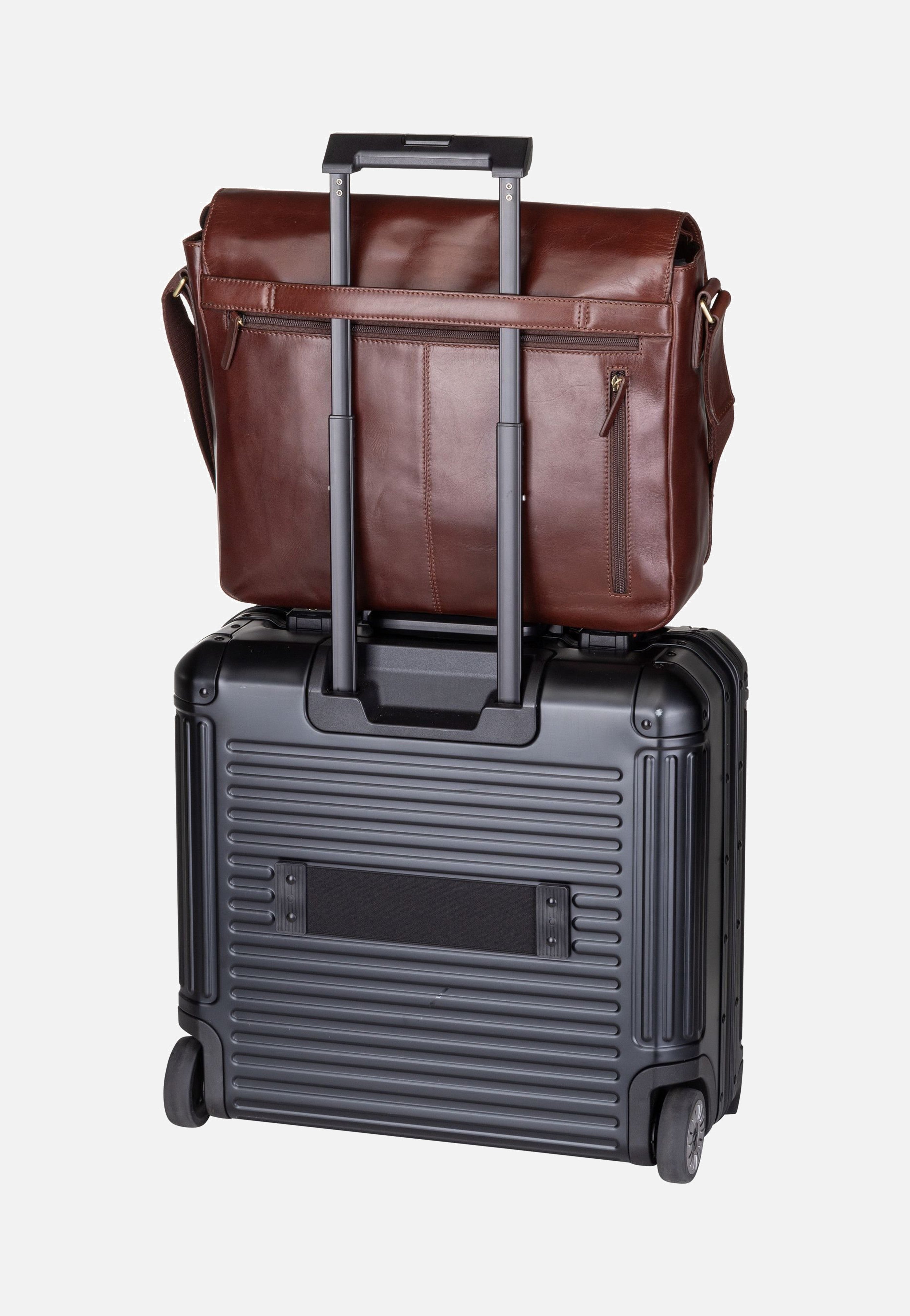 Jost Skagen L 6203 Braun Messenger Bag
