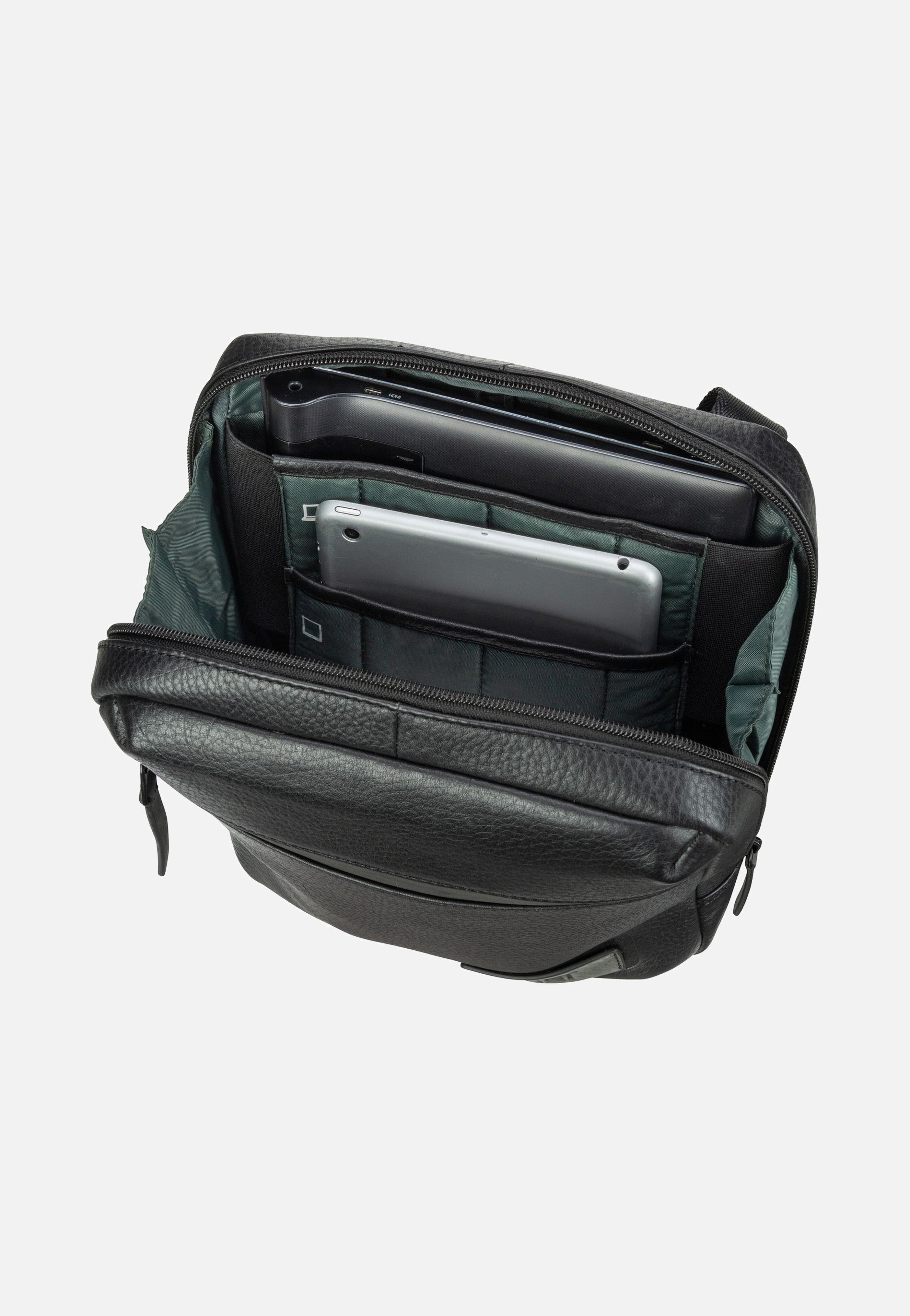 Jost Stockholm Zip S Black Umhängetasche