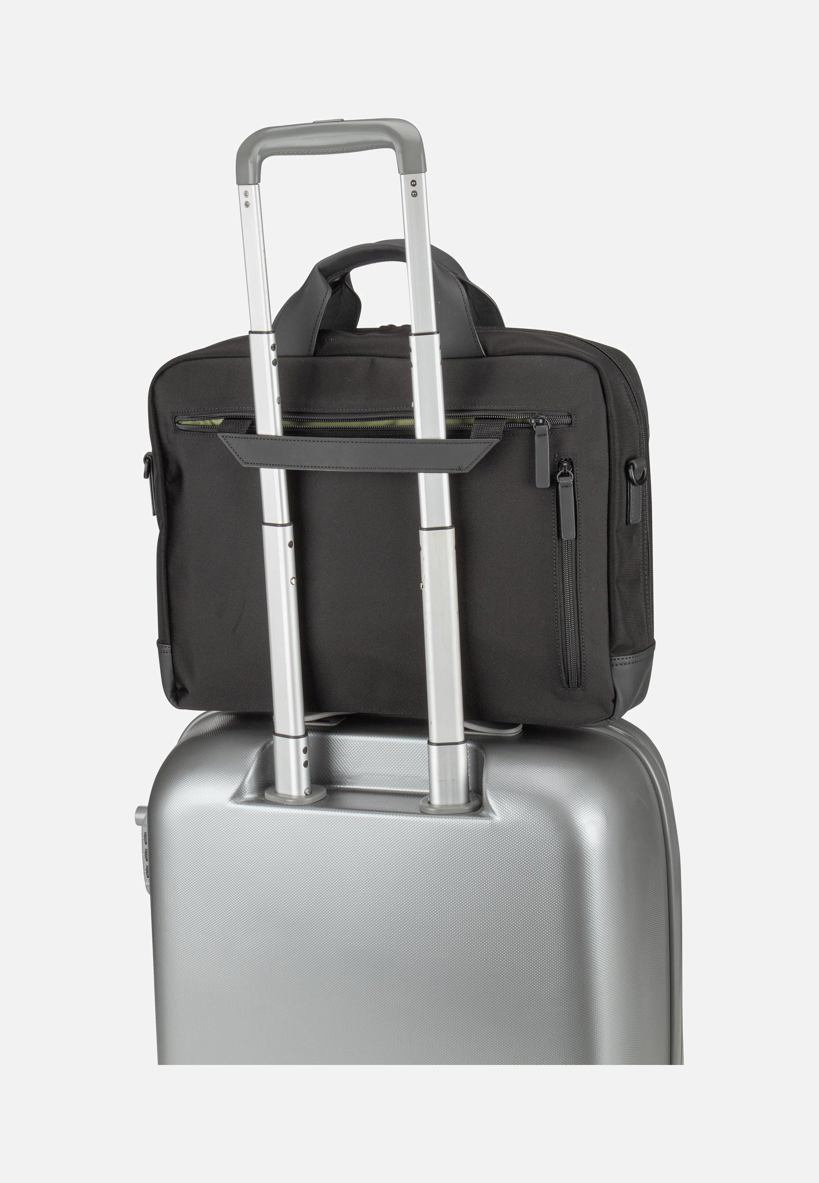 Jost Tallinn Business Bag 1 Comp Black Aktentasche