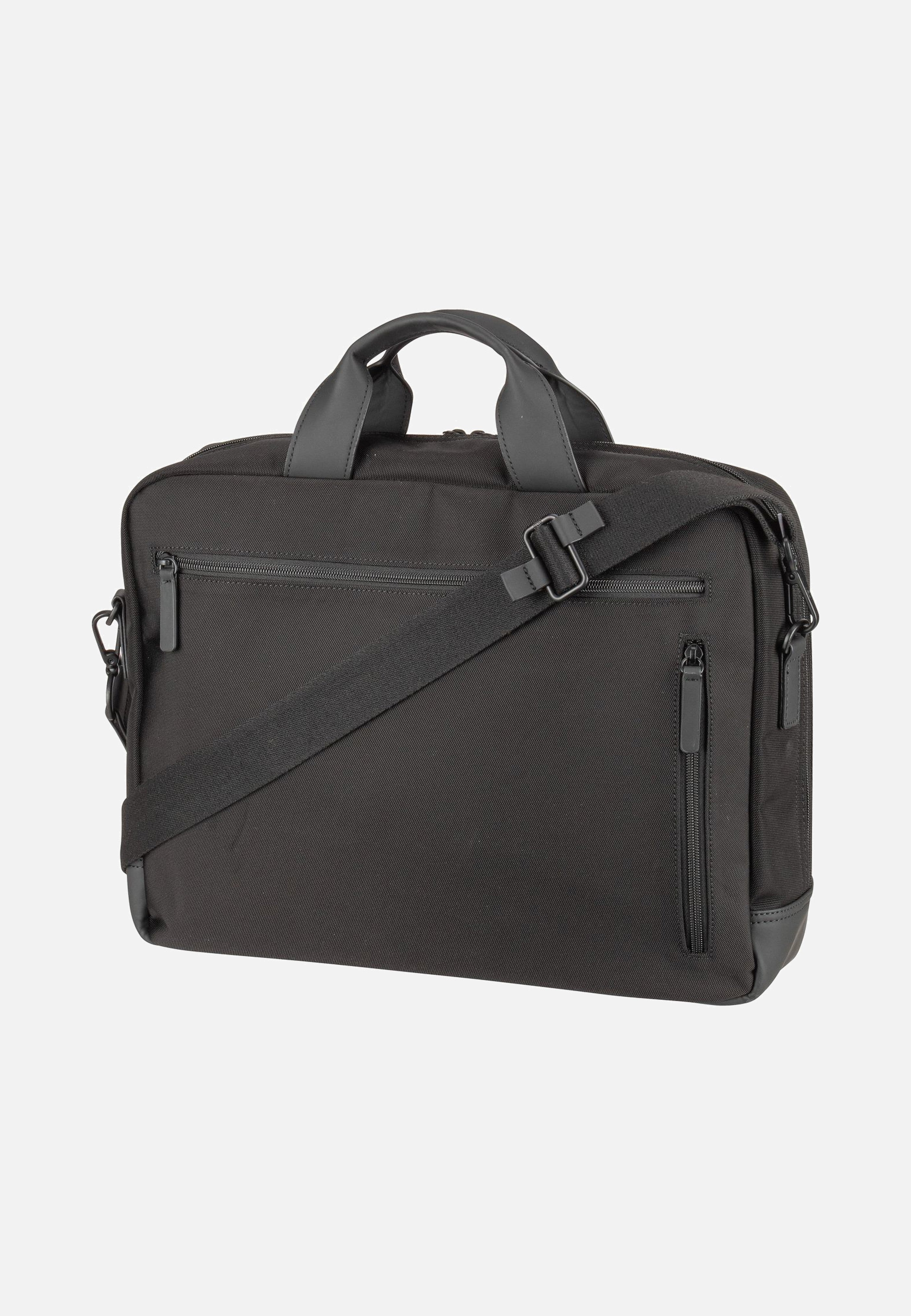 Jost Tallinn Business Bag 1 Comp Black Aktentasche