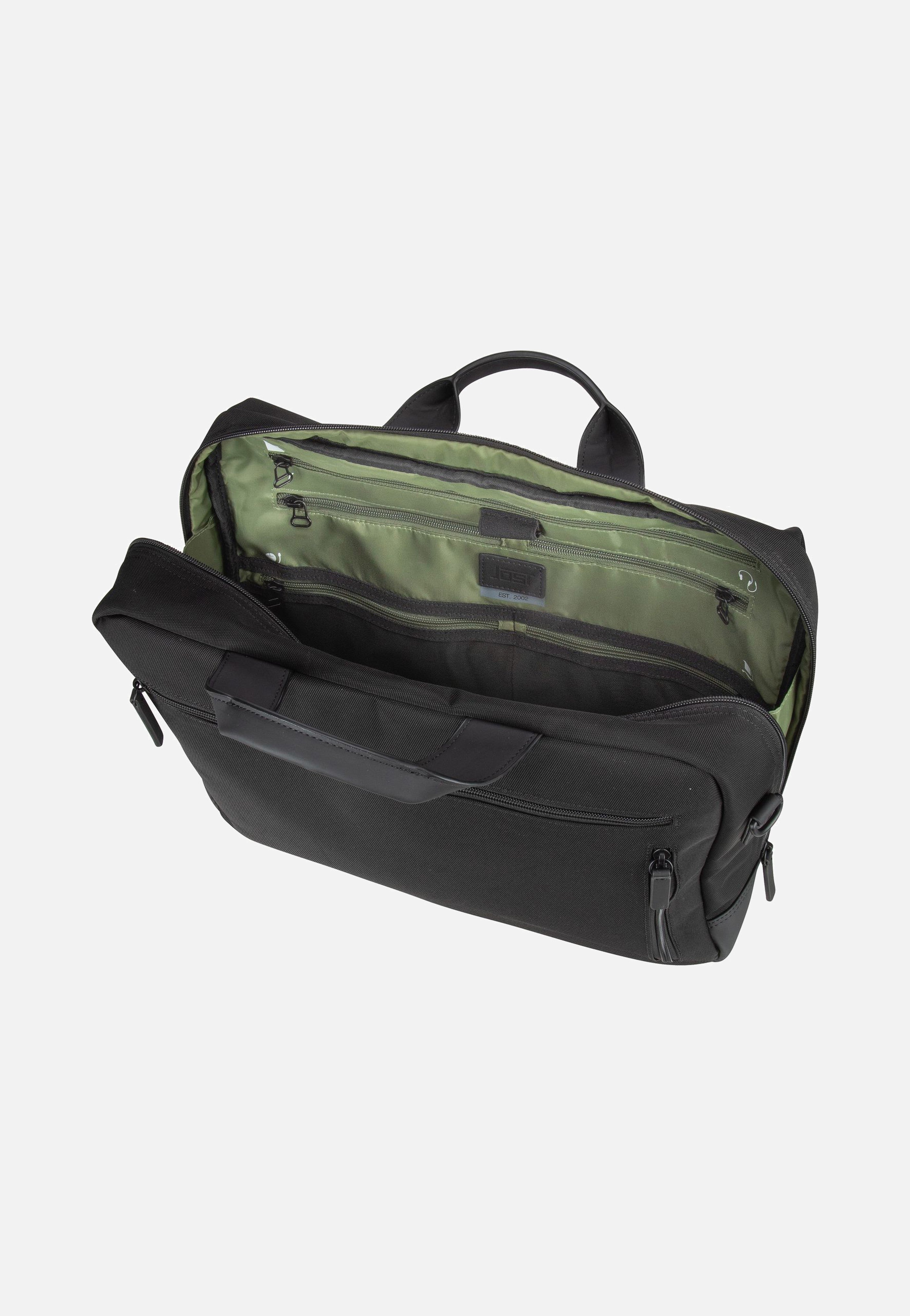 Jost Tallinn Business Bag 1 Comp Black Aktentasche