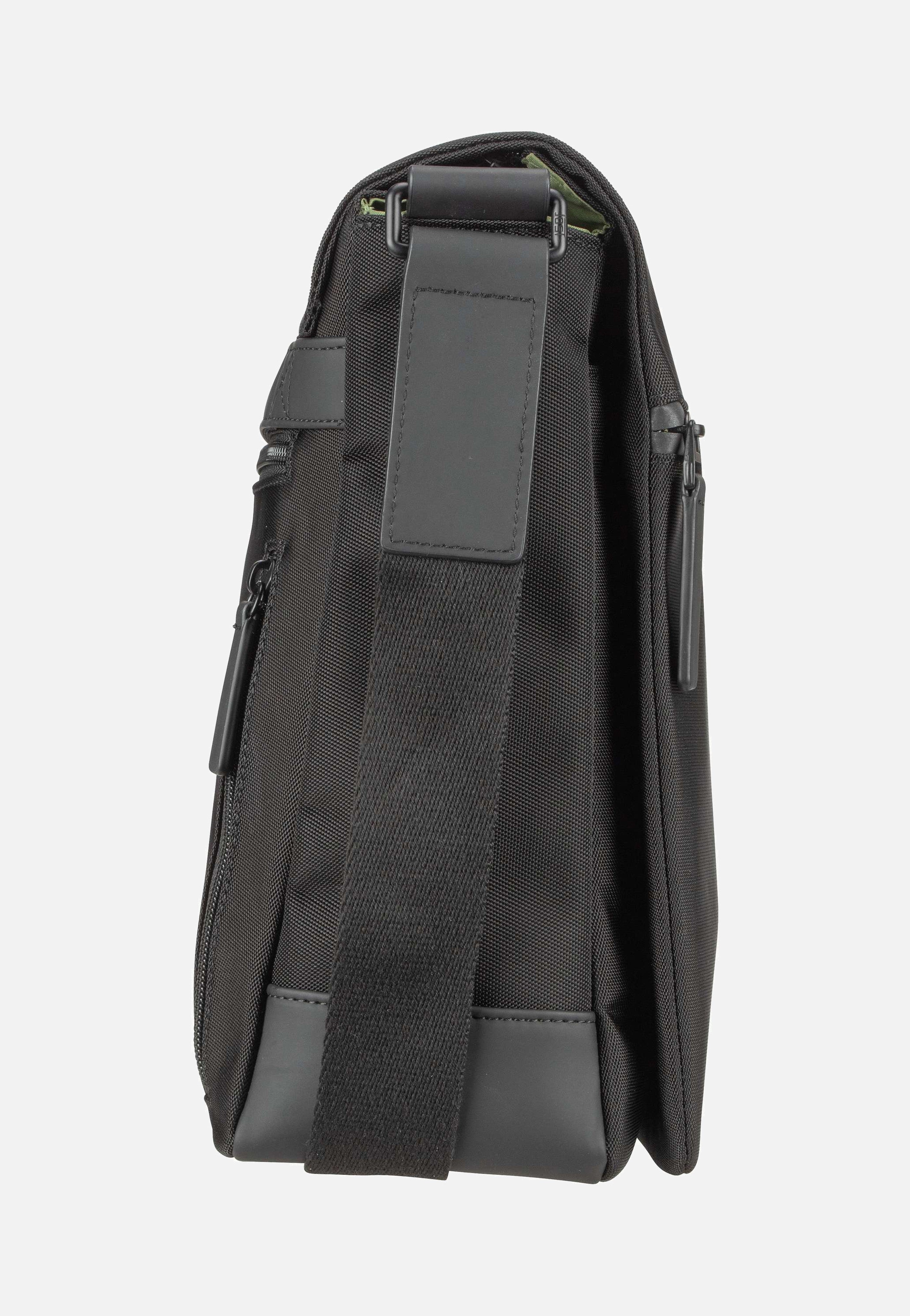 Jost Tallinn Flap L Black Messenger Bag