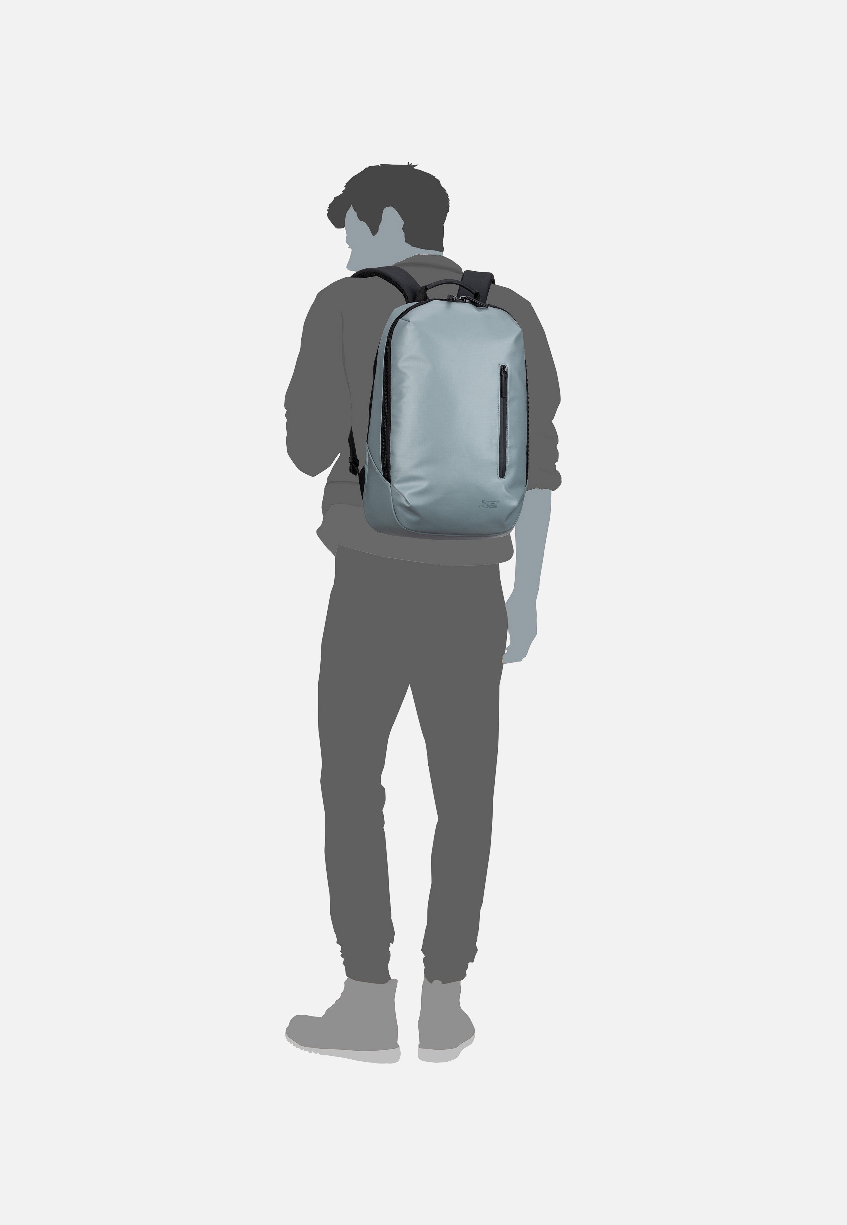 Jost Tolja 4235 Mid Grey Rucksack