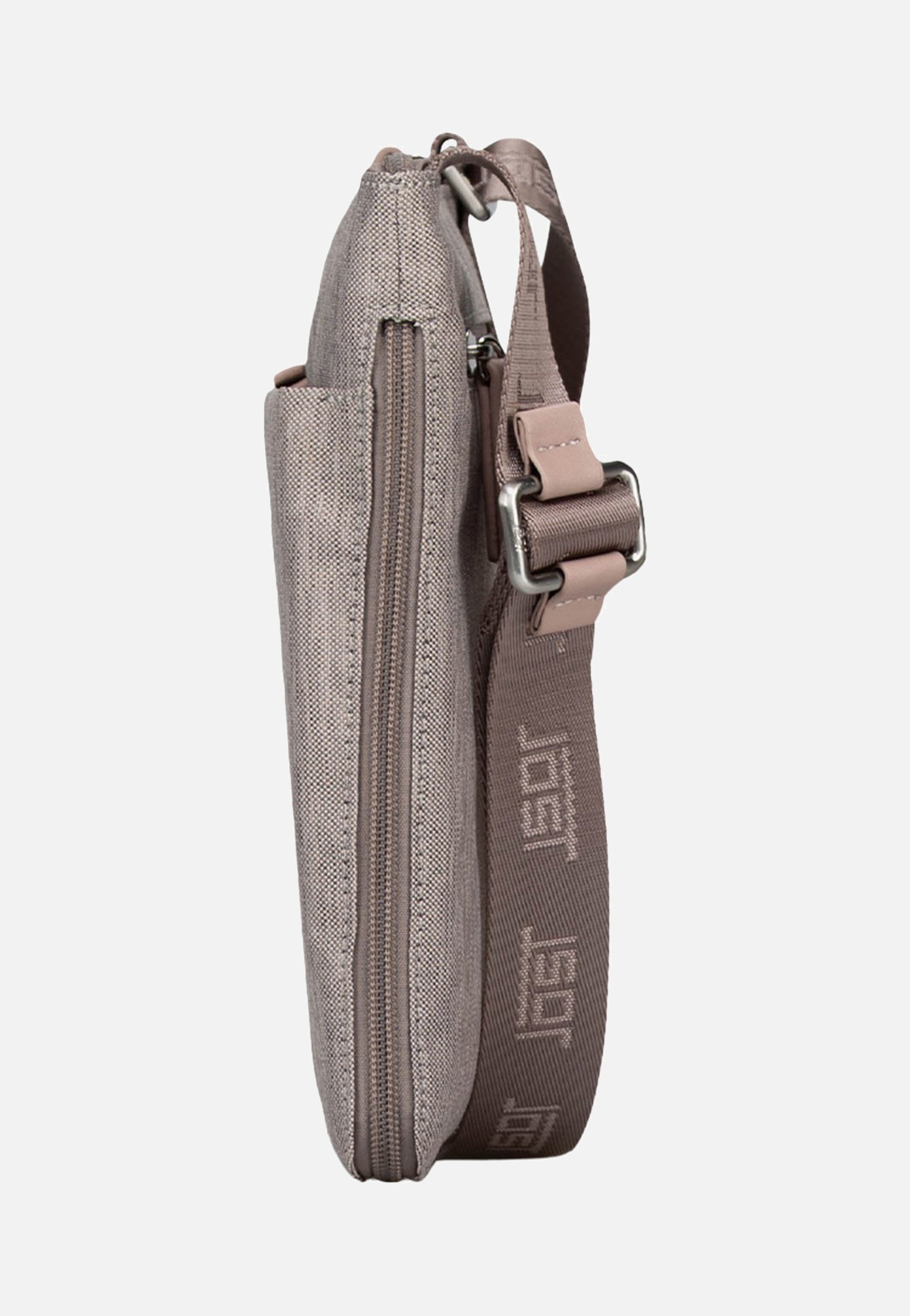 Jost Bergen Zip 1615 Stone Shoulder Bag