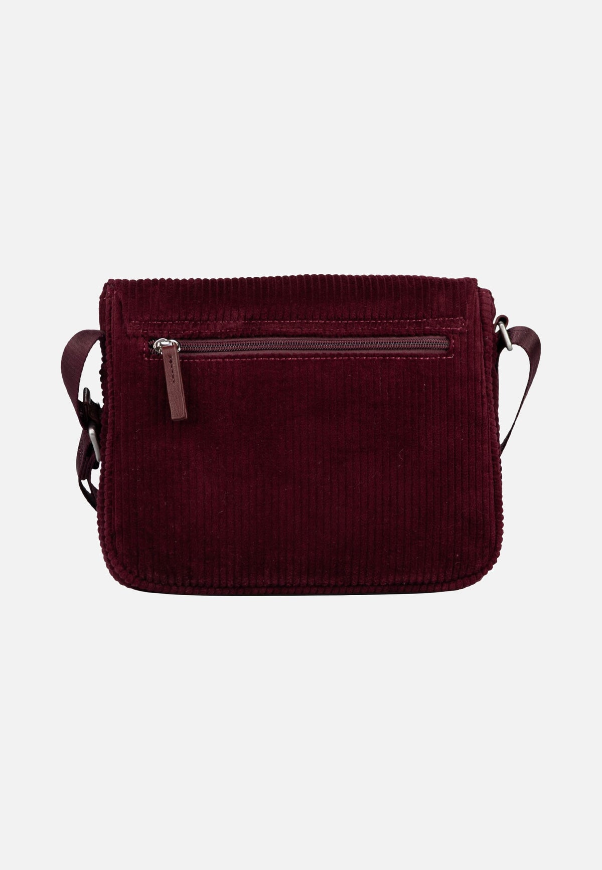 Jost Cord 3163 Burgundy Crossbody Bag
