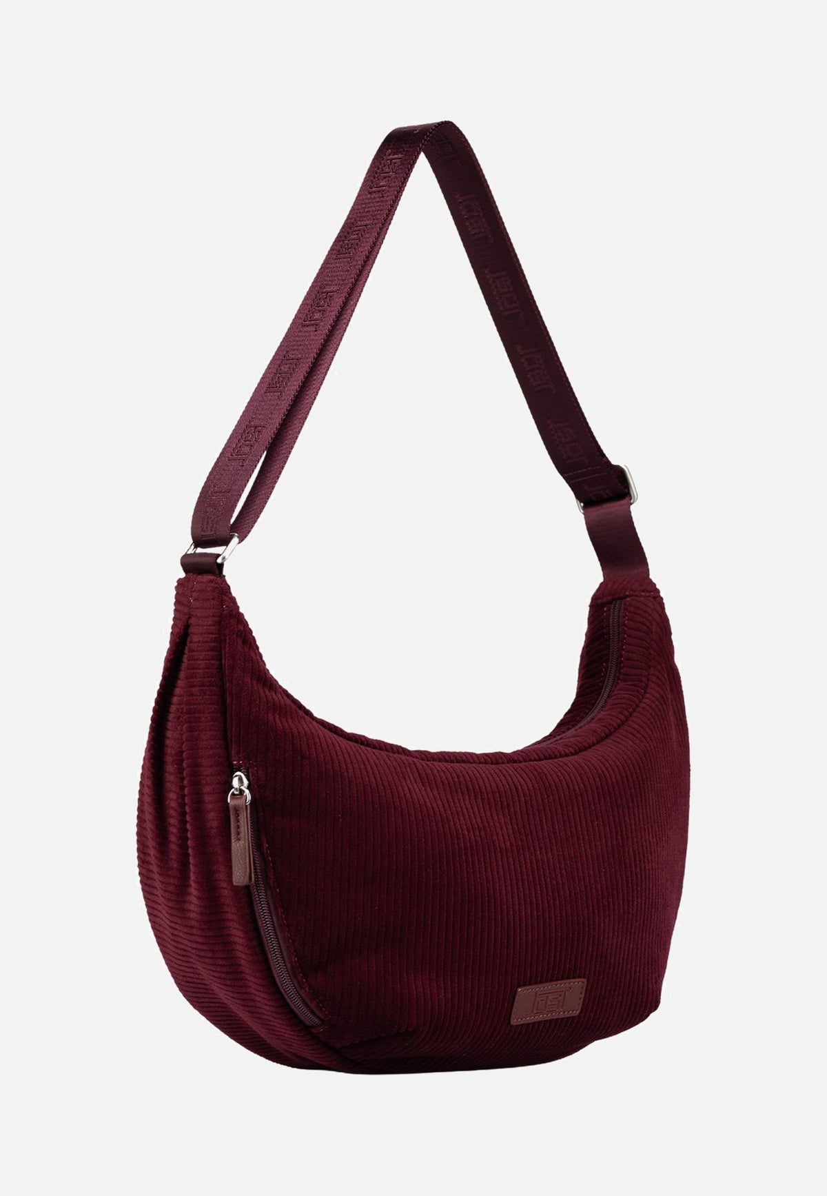 Jost Cord 3165 Burgundy Hobo Bag