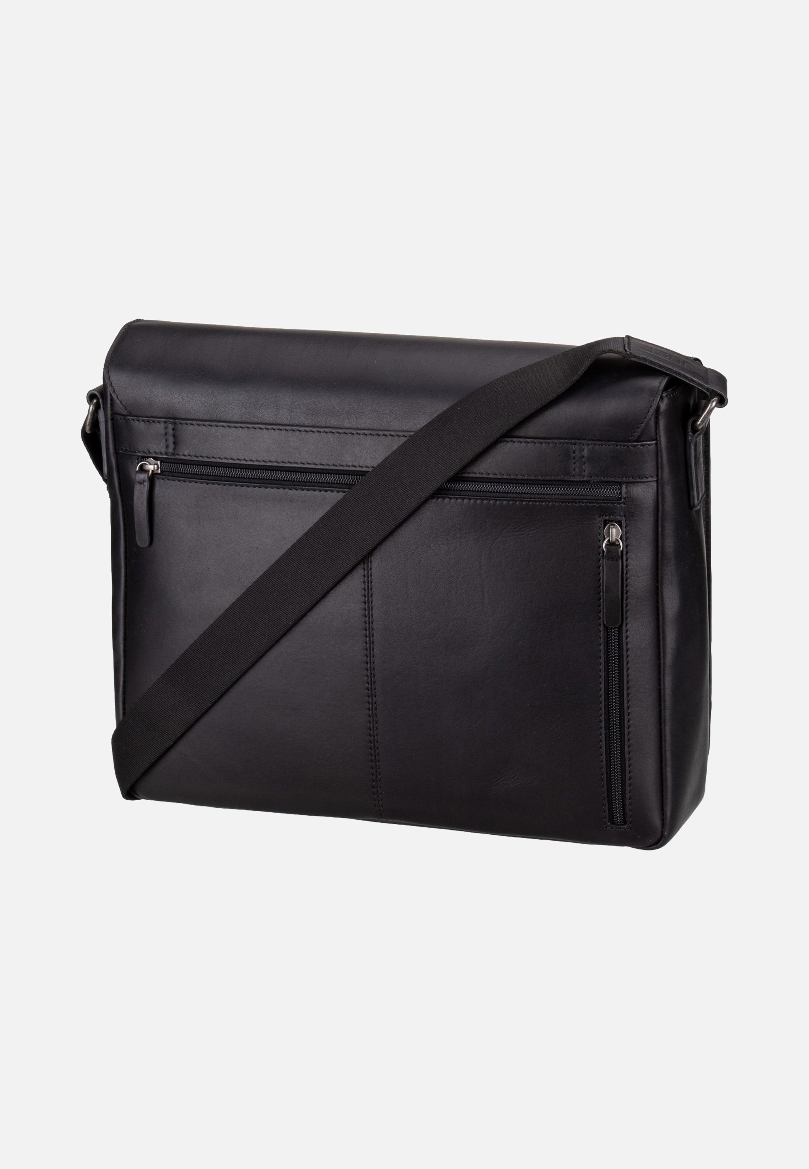Jost Lund L 6742 Schwarz Messenger Bag
