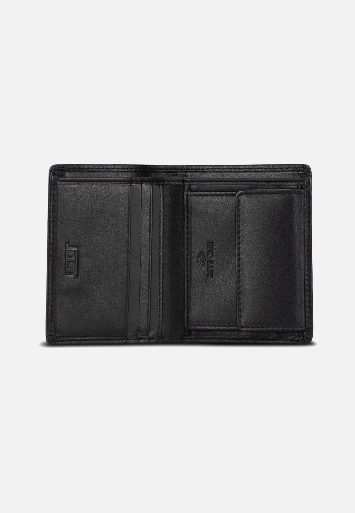 Jost Odense Small 6351 Black Portemonnaie