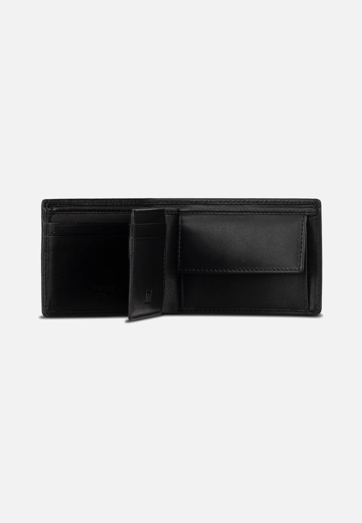 Jost Odense Small 6354 Black Portemonnaie